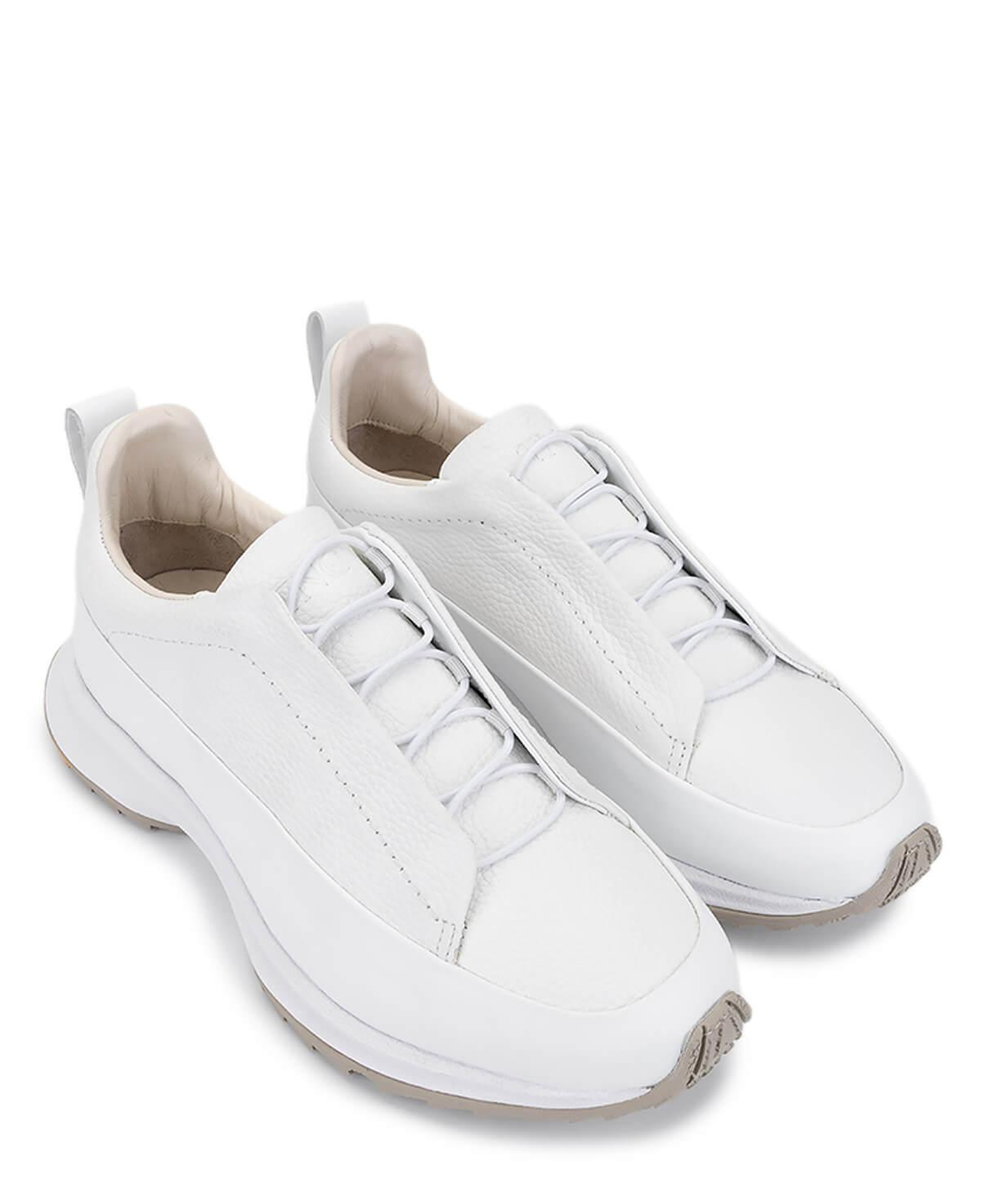 Tamer Tanca Erkek Hakiki Deri Beyaz Sneakers & Spor Ayakkabı