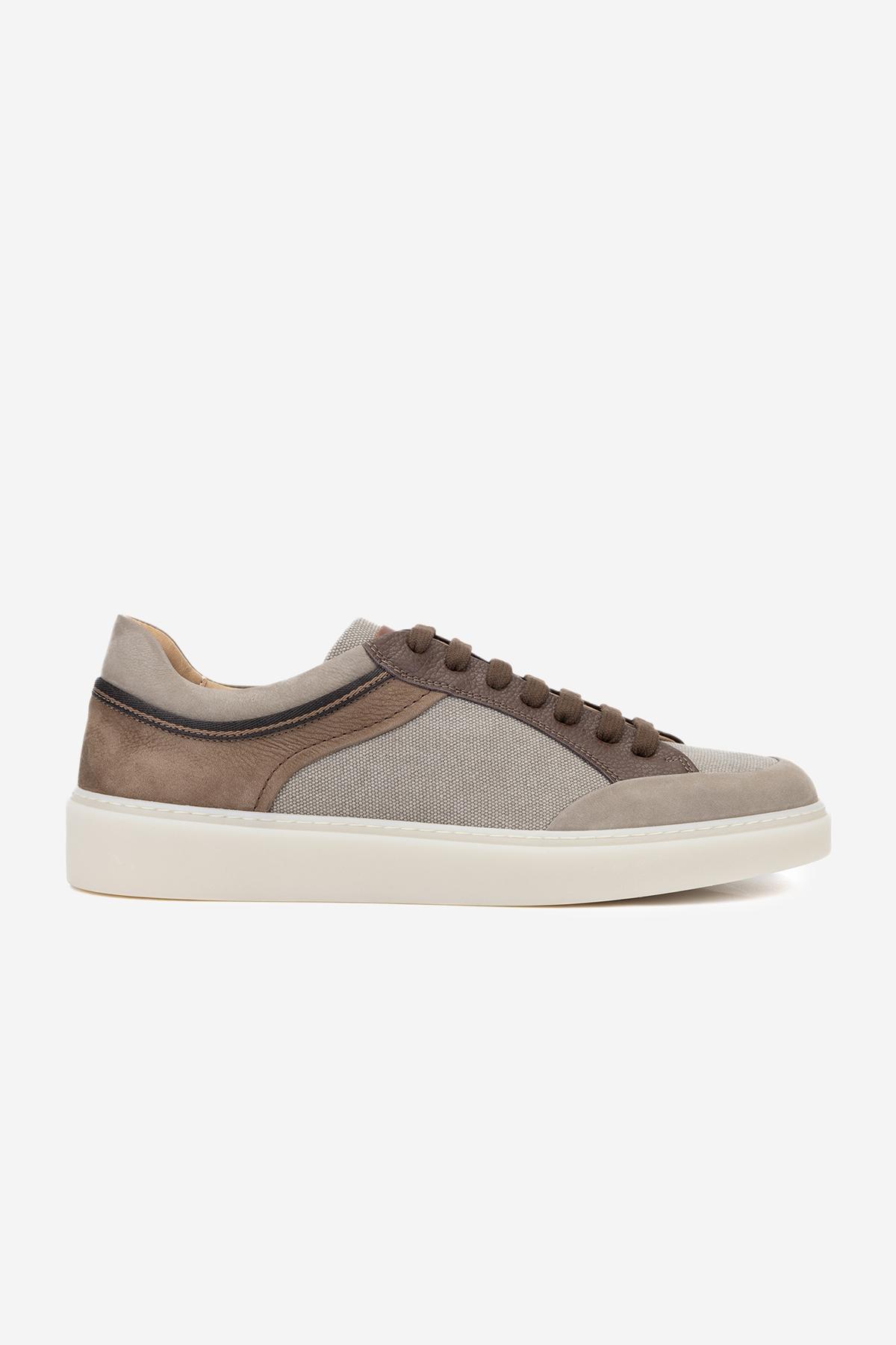 Redwood Erkek Deri & Tekstil Taupe Sneakers & Spor Ayakkabı