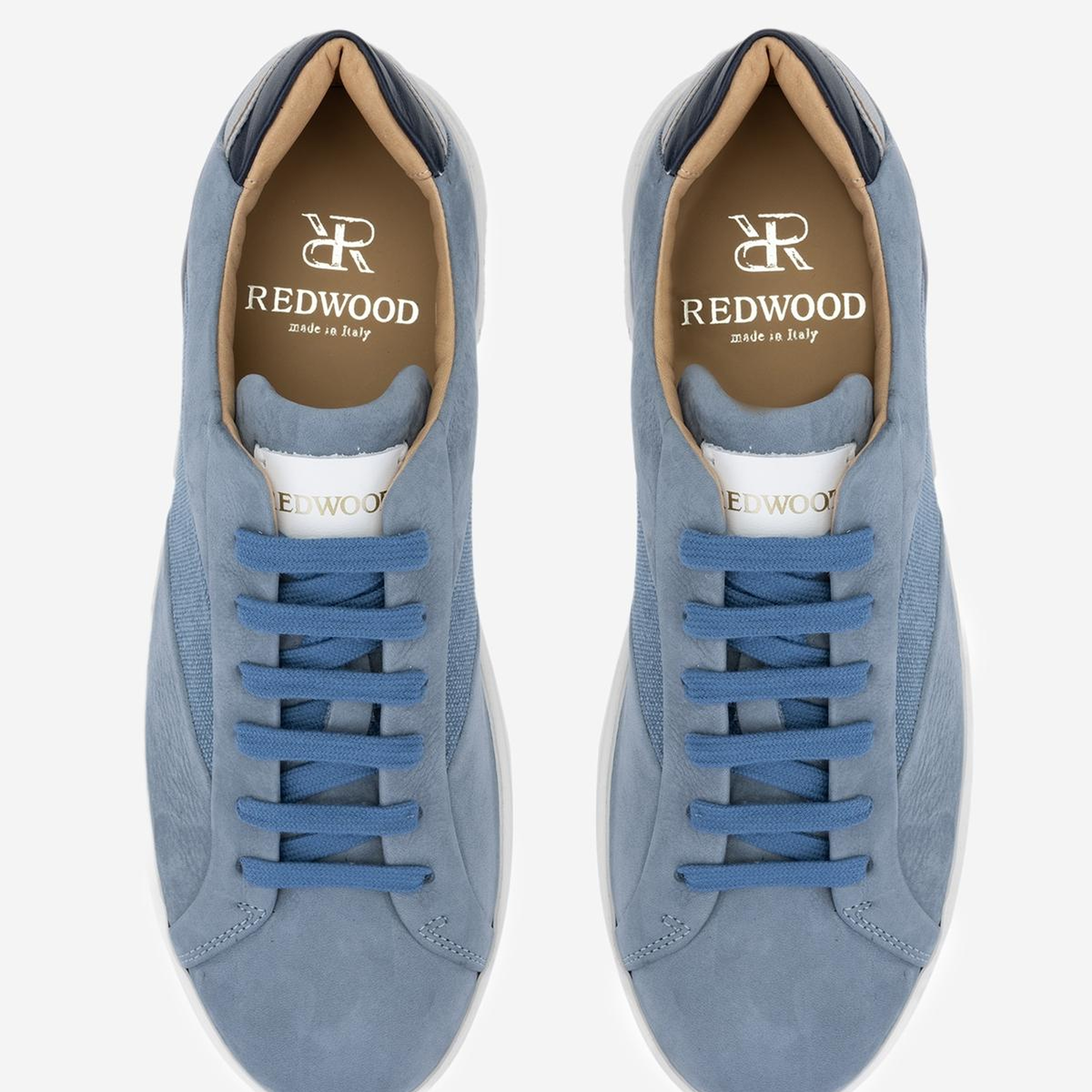 Redwood Erkek Deri & Tekstil Mavi Sneakers & Spor Ayakkabı