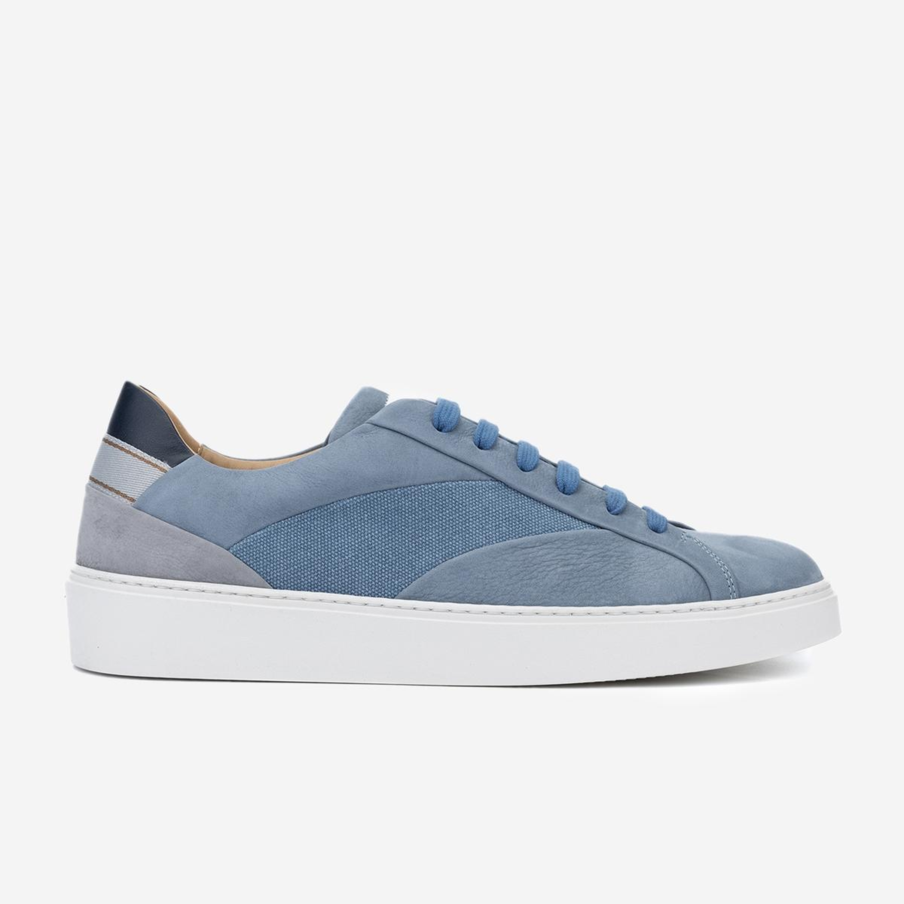Redwood Erkek Deri & Tekstil Mavi Sneakers & Spor Ayakkabı