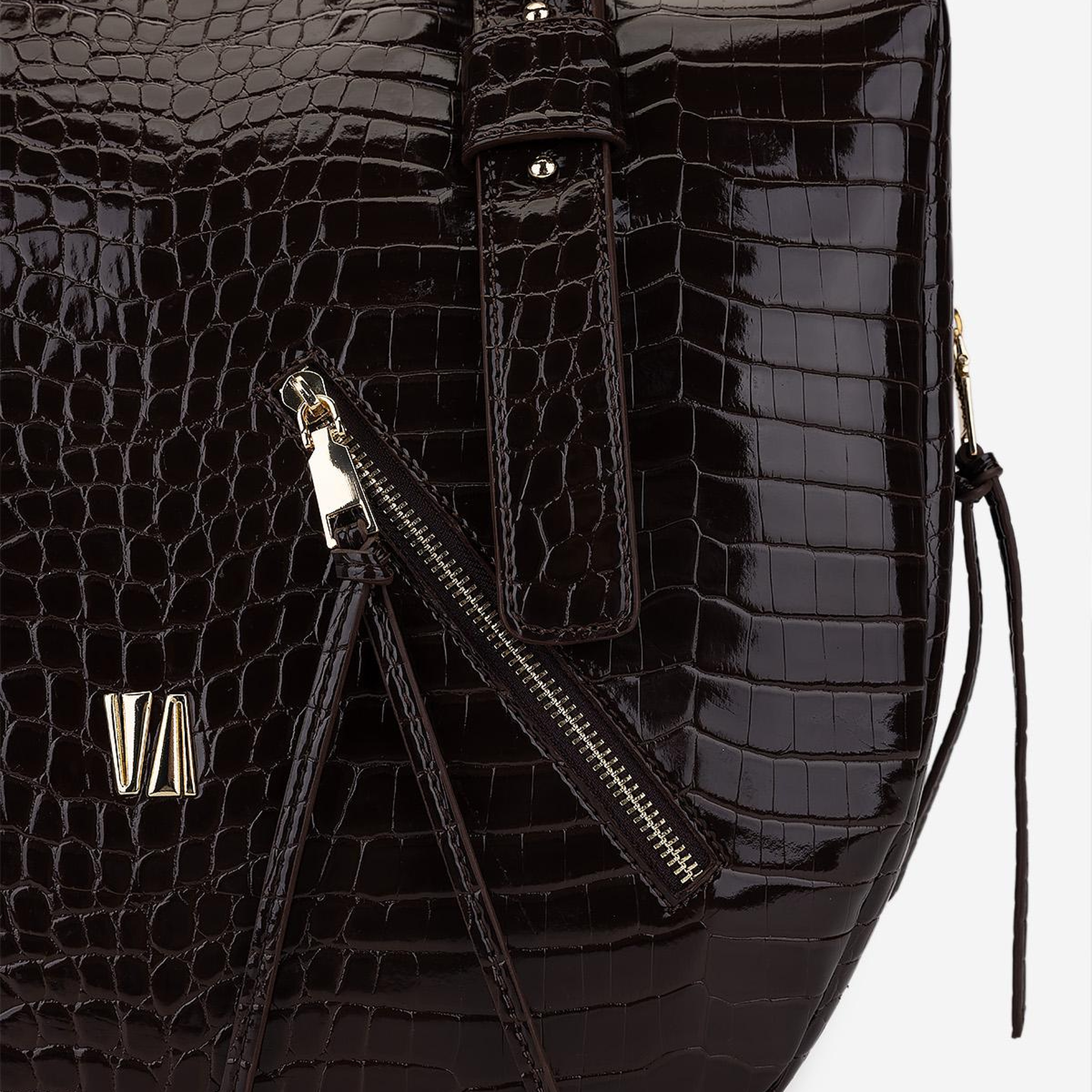 Valmenti Kadın Suni Deri Kahverengi Omuz Çanta