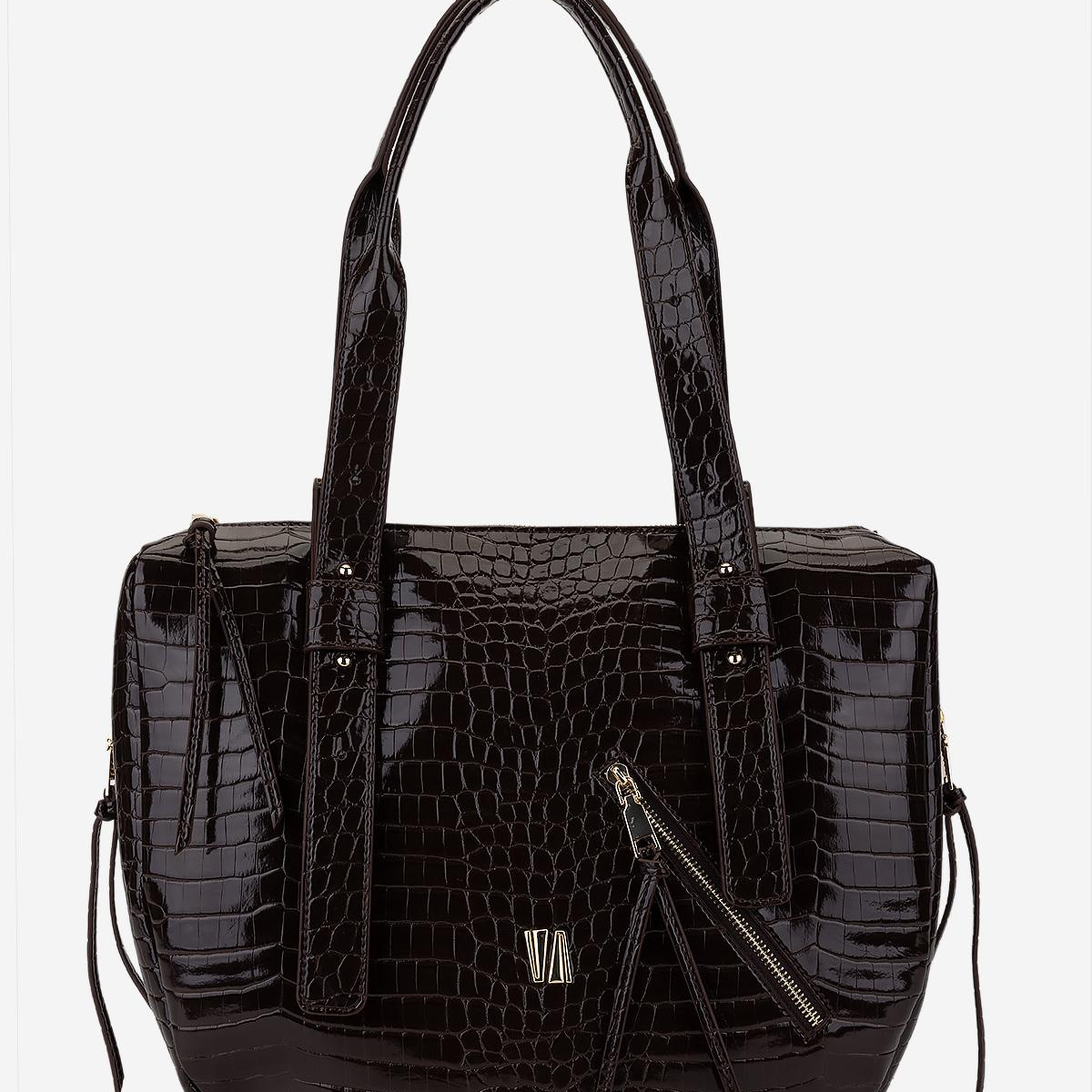 Valmenti Kadın Suni Deri Kahverengi Omuz Çanta