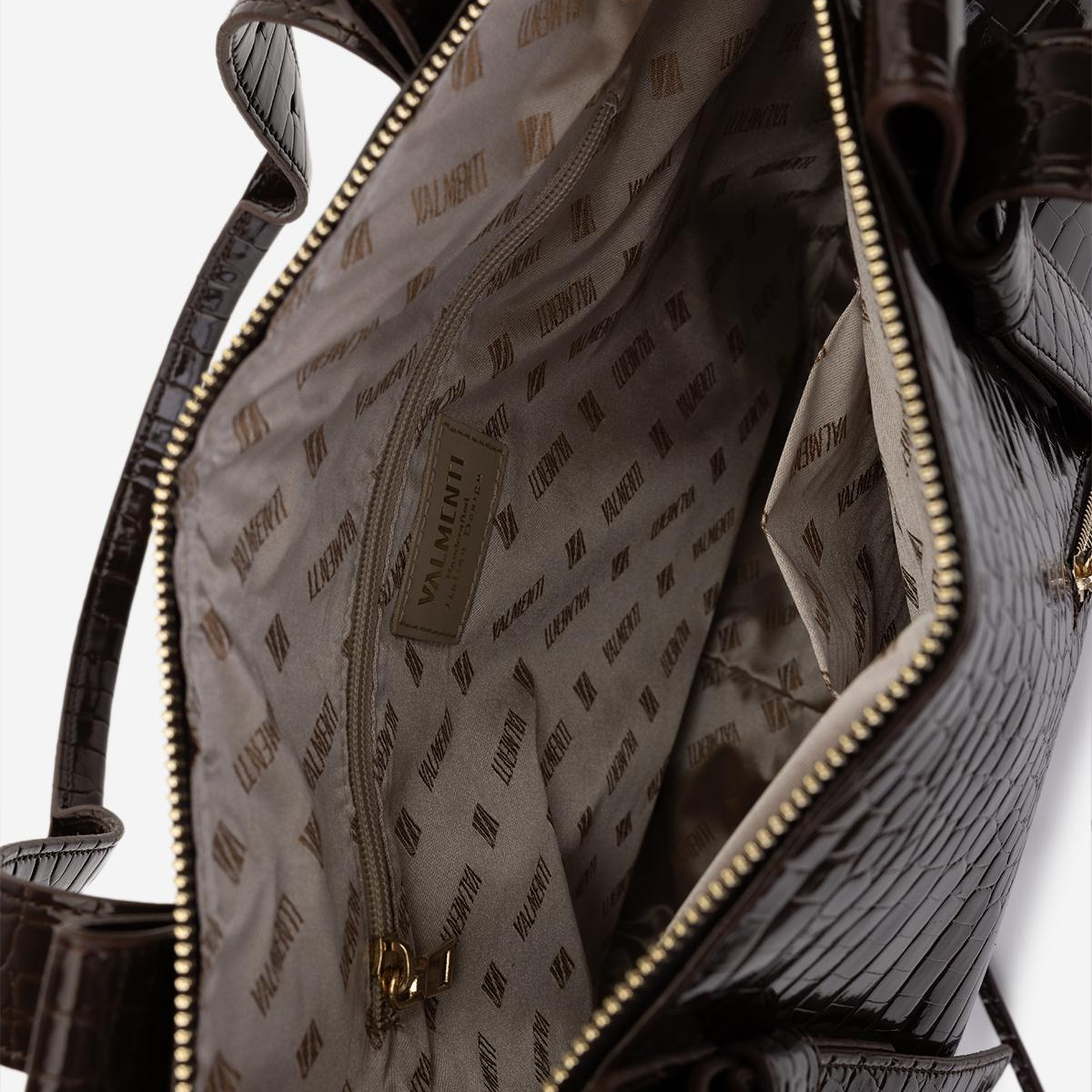 Valmenti Kadın Suni Deri Kahverengi Omuz Çanta