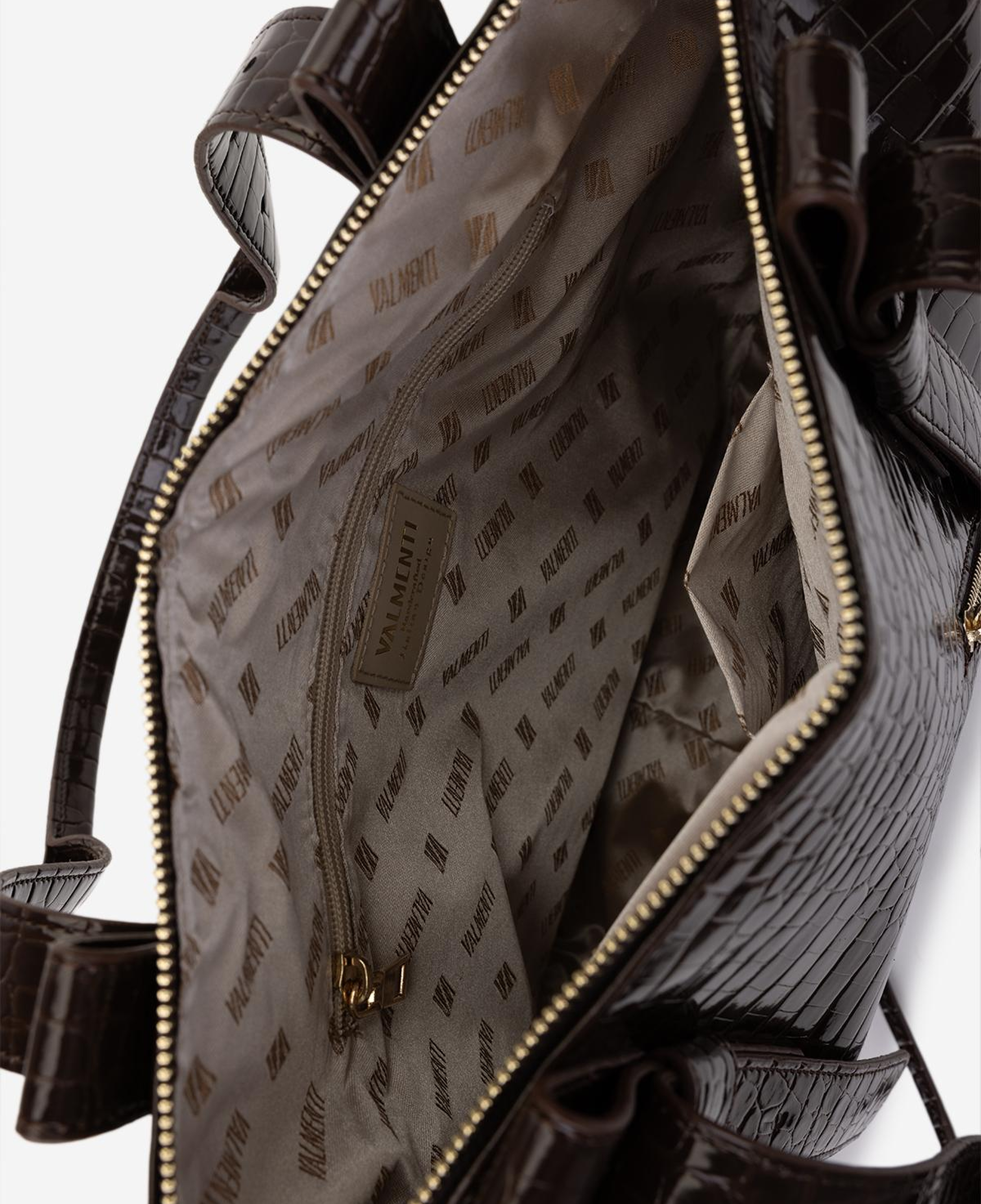 Valmenti Kadın Suni Deri Kahverengi Omuz Çanta