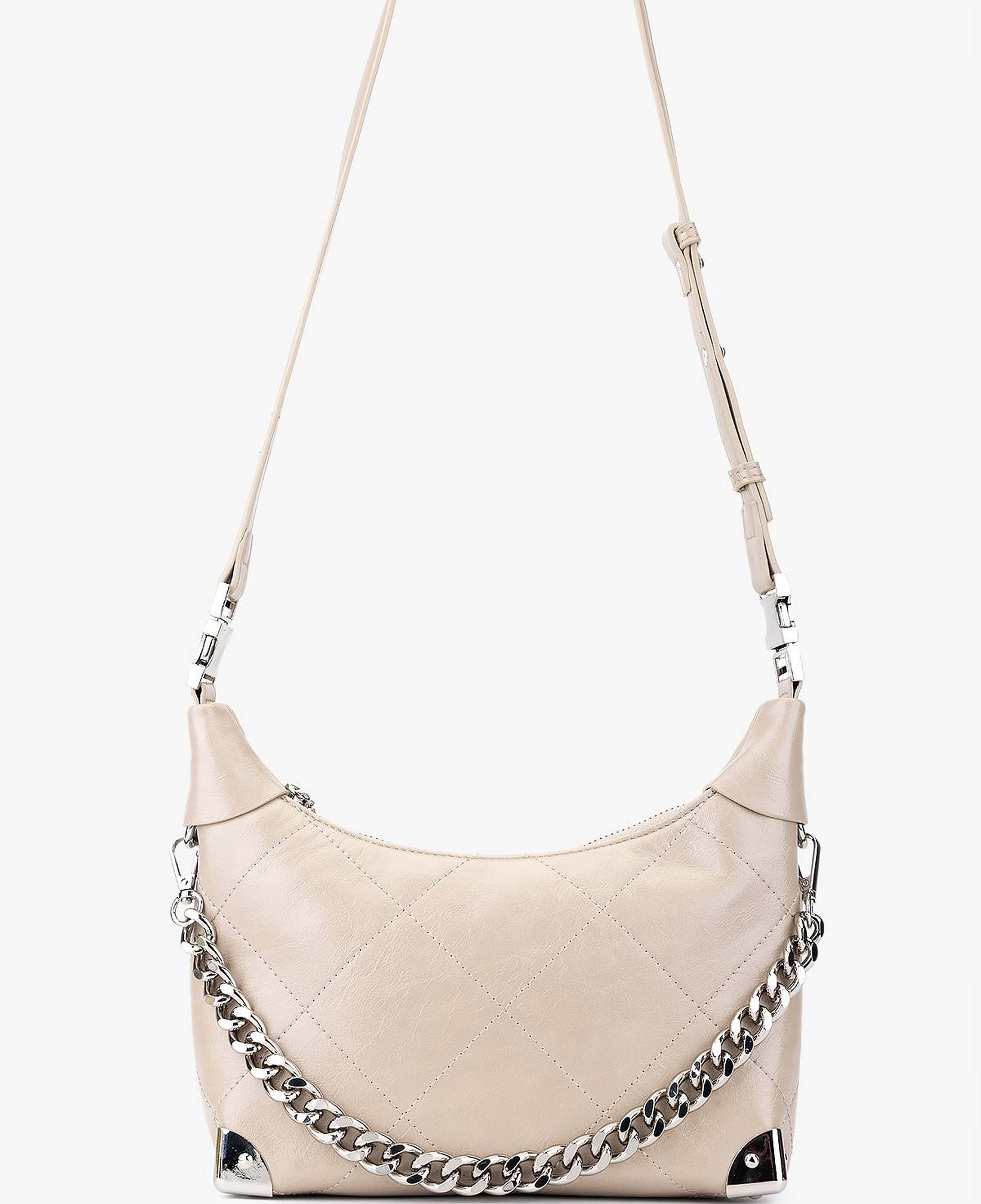 Valmenti Kadın Suni Deri Bej Omuz Çanta