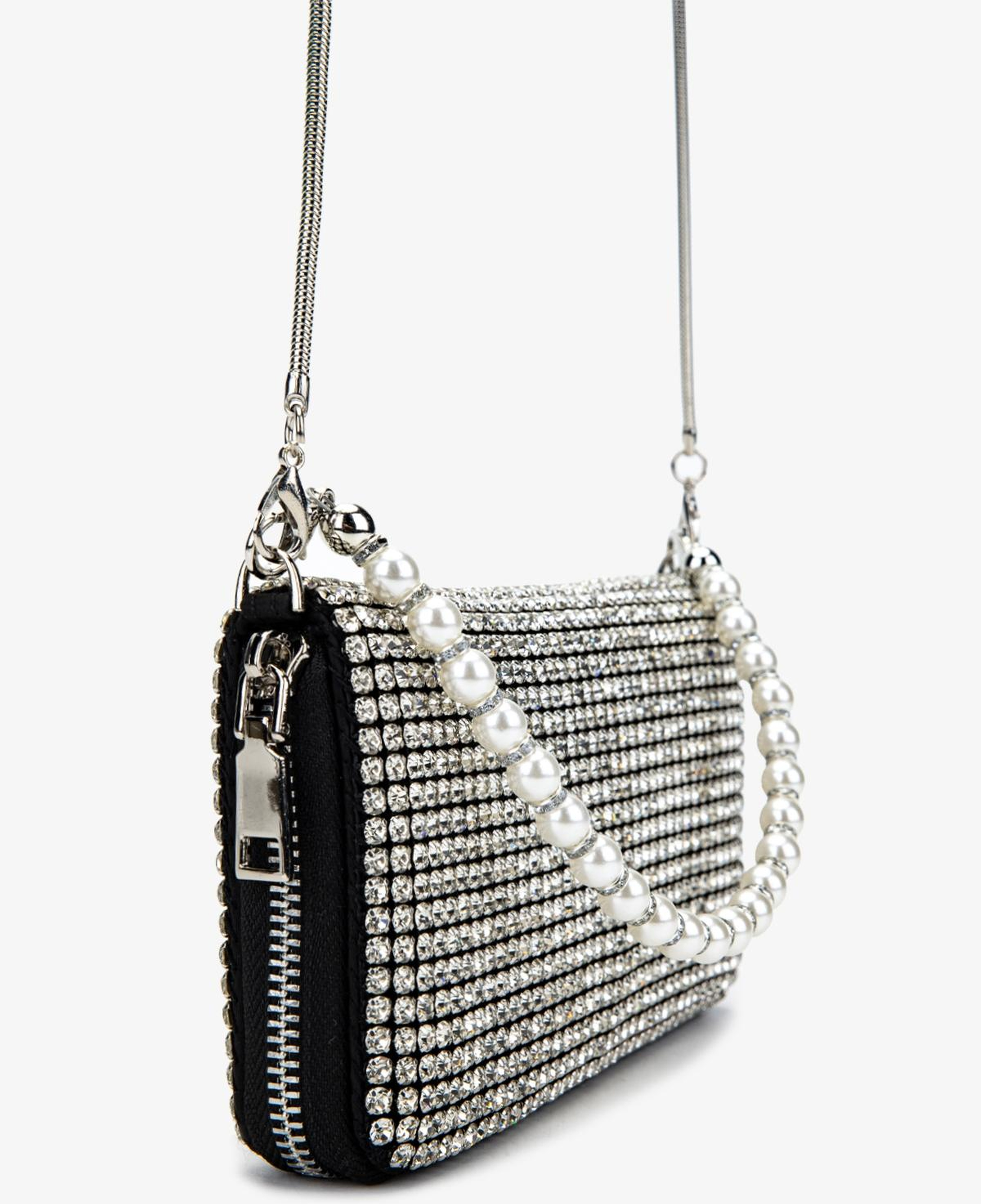 Valmenti Kadın Suni Deri Gri Omuz Çanta