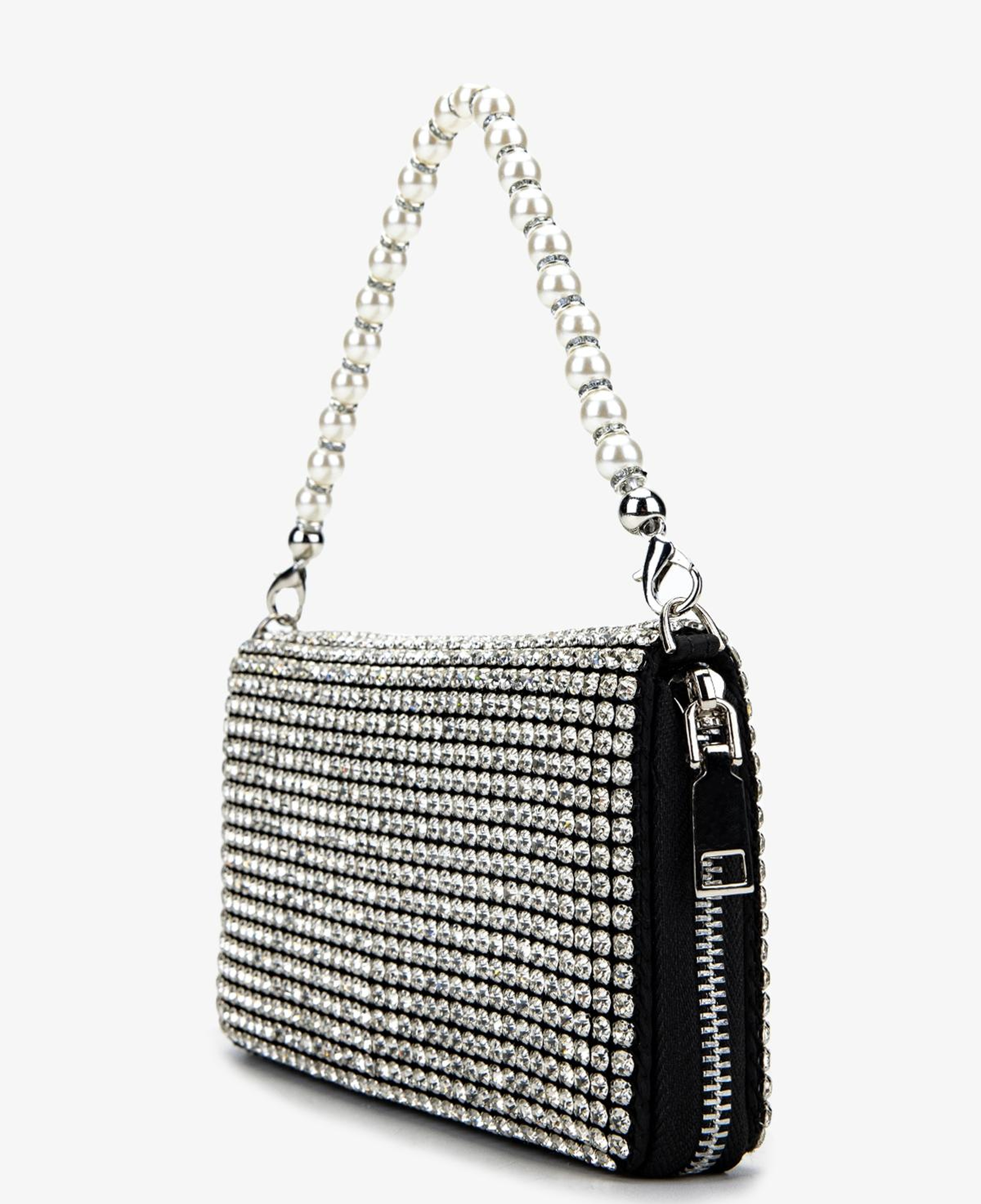 Valmenti Kadın Suni Deri Gri Omuz Çanta