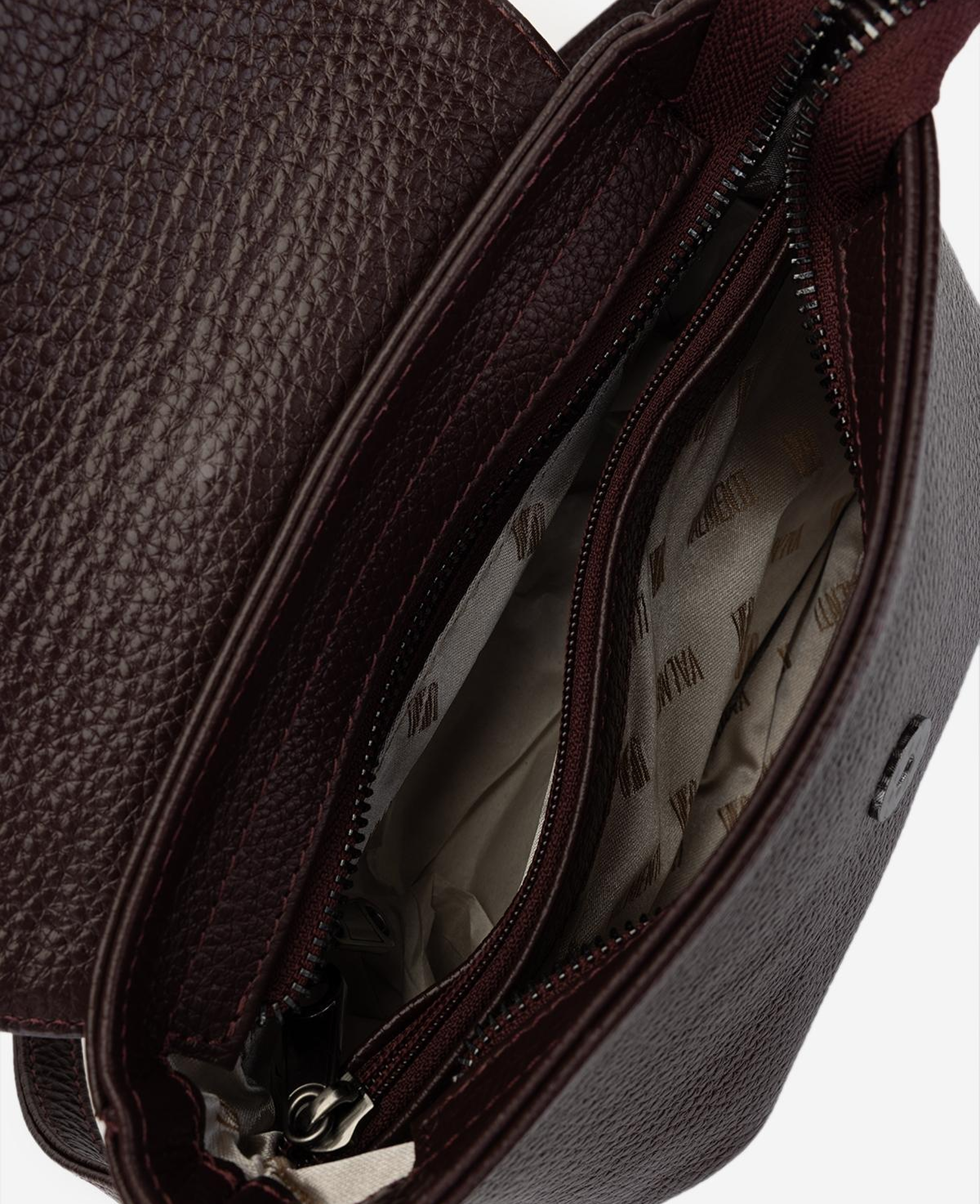 Valmenti Kadın Hakiki Deri Bordo Kol Çantası