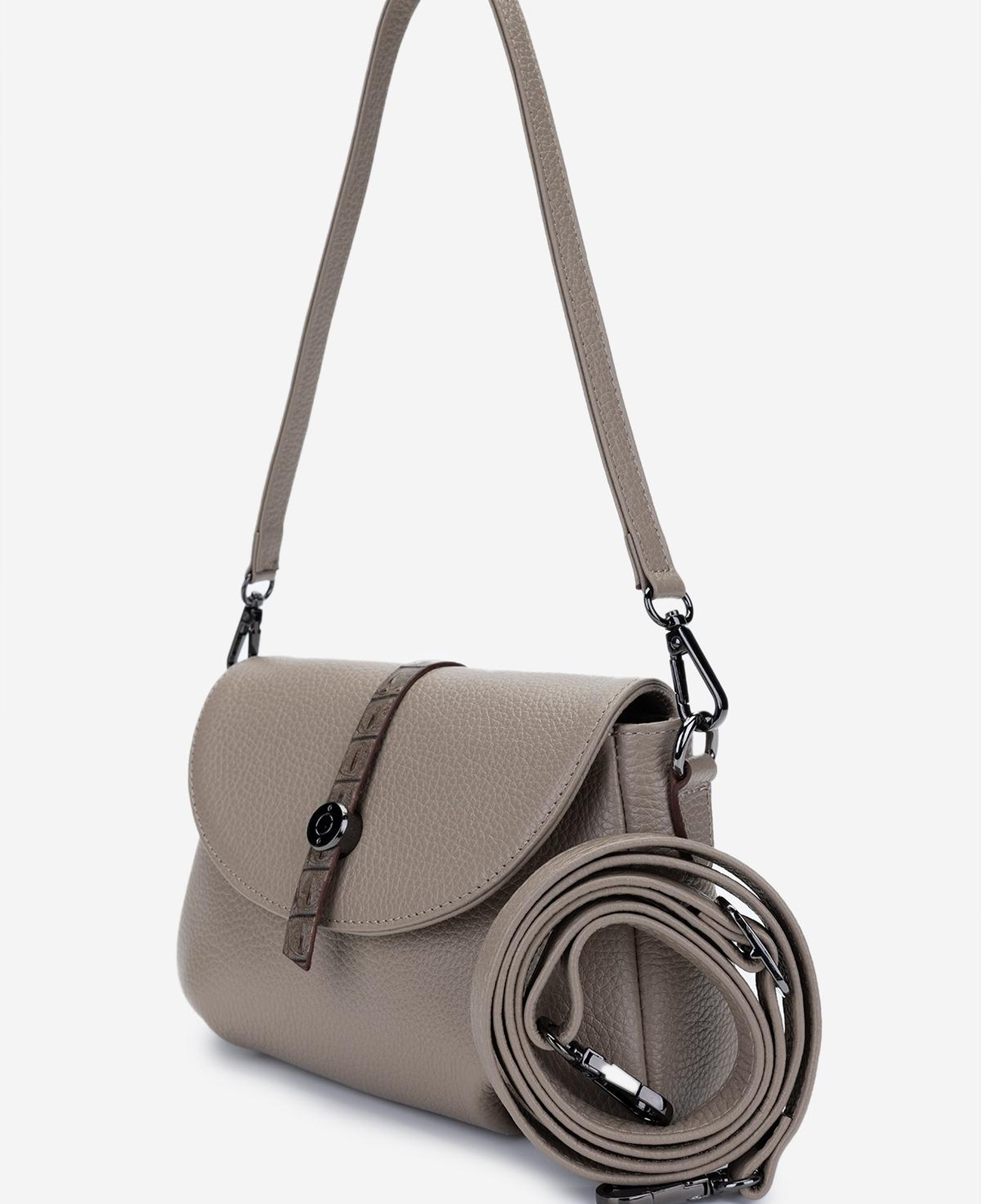 Valmenti Kadın Hakiki Deri Vizon Floter Kol Çantası