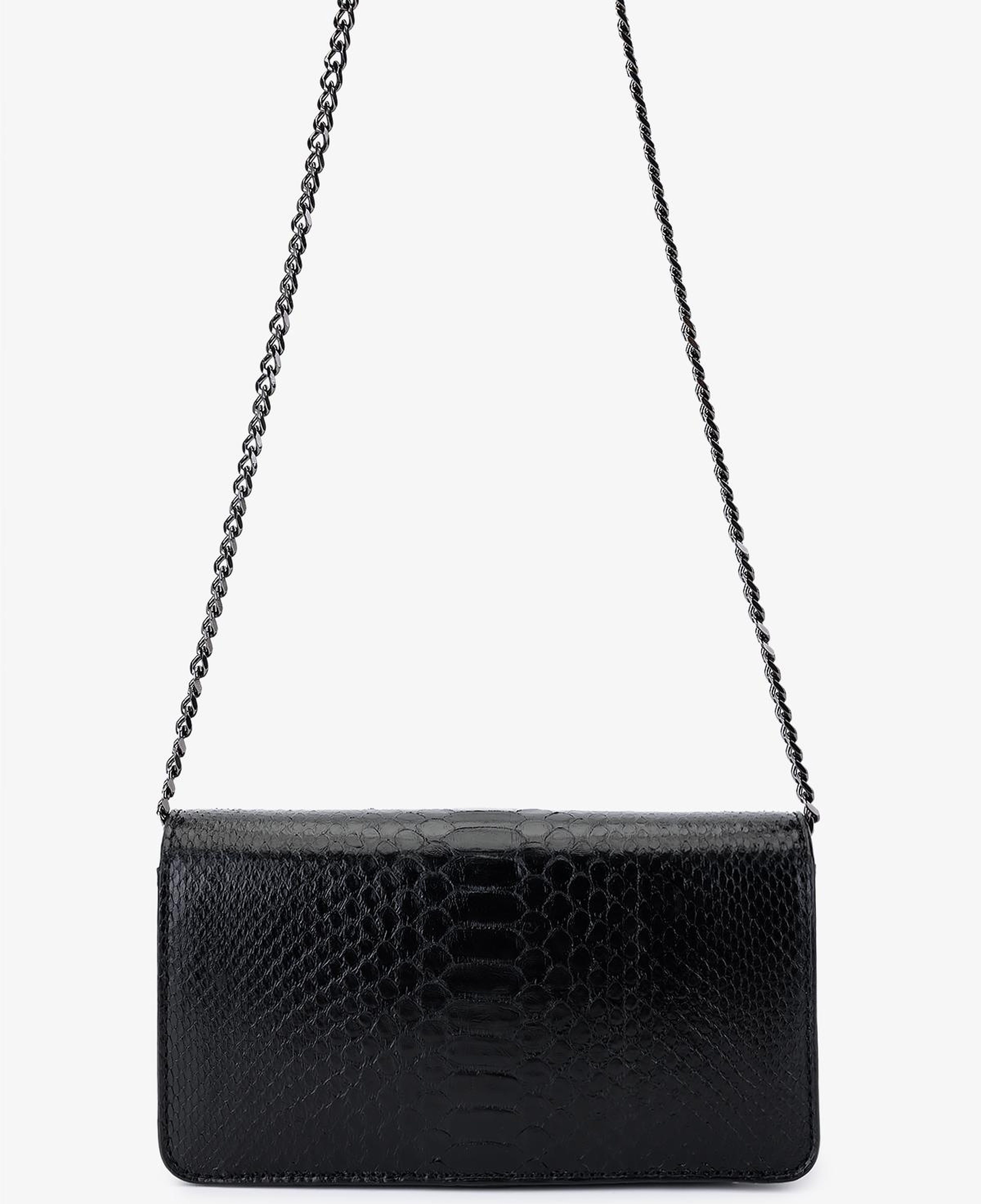 Valmenti Kadın Hakiki Deri Siyah Omuz Çanta