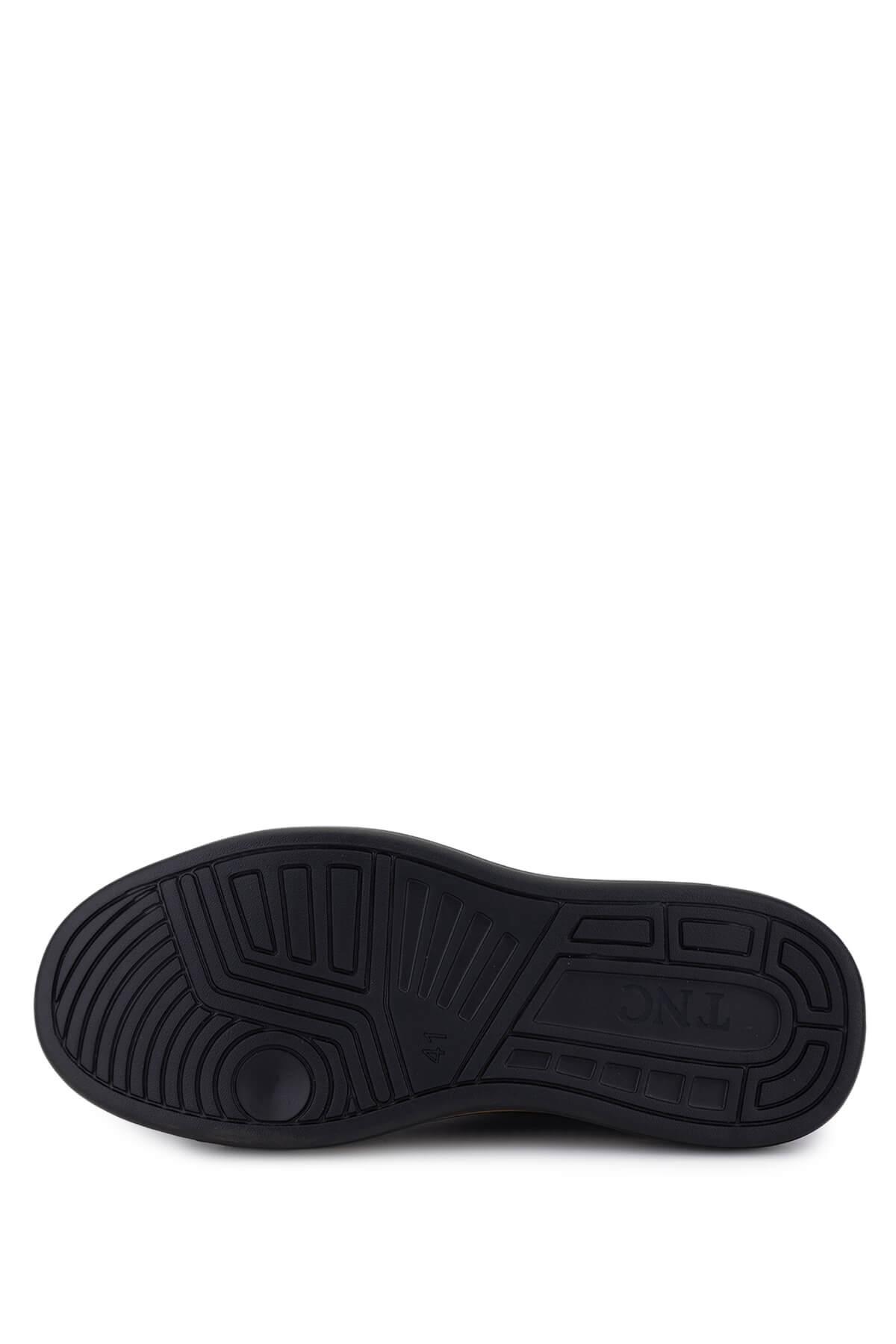 Tamer Tanca Erkek Hakiki Deri Kahverengi Sneakers & Spor Ayakkabı