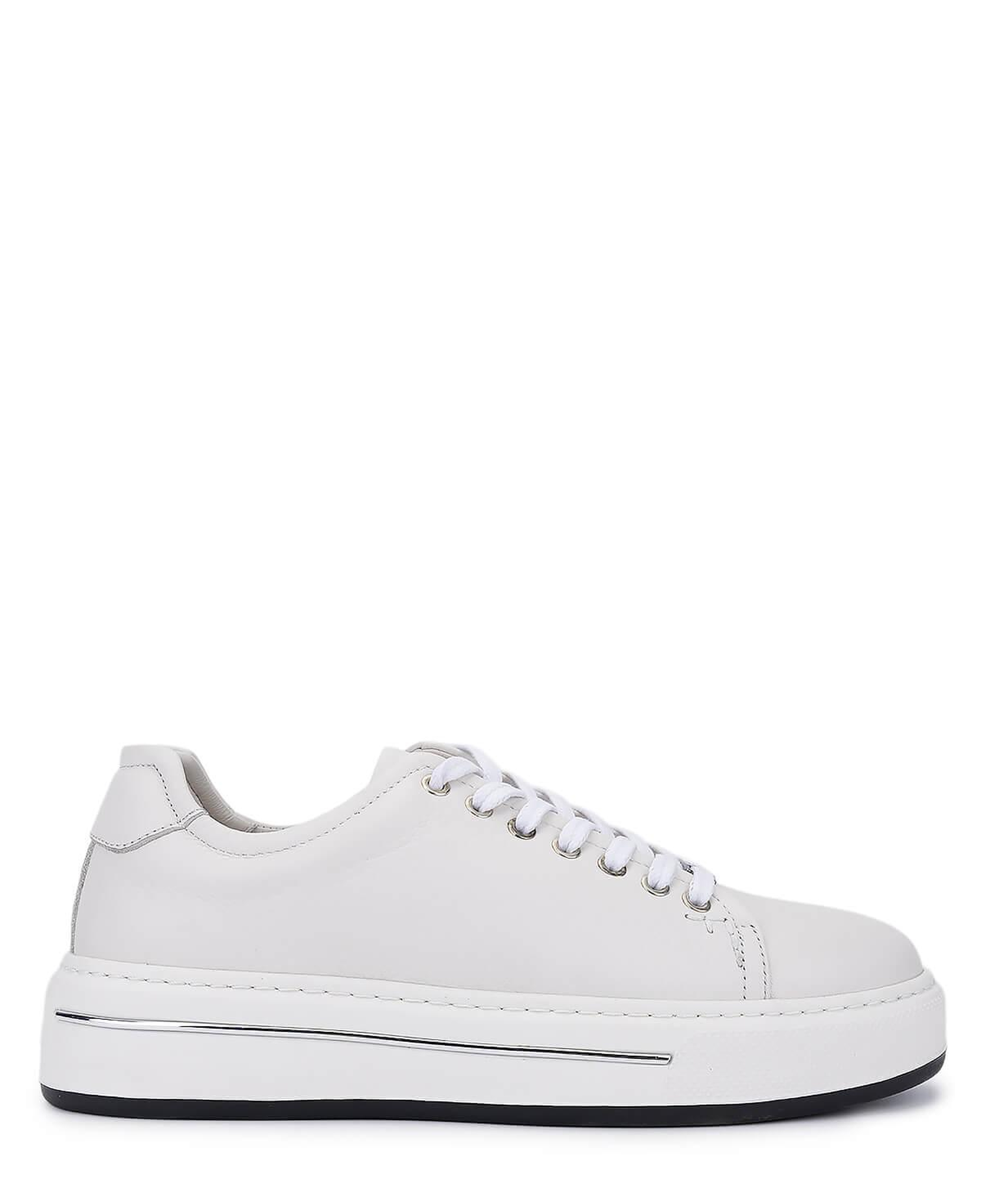 Tamer Tanca Erkek Hakiki Deri Kirli Beyaz Sneakers & Spor Ayakkabı