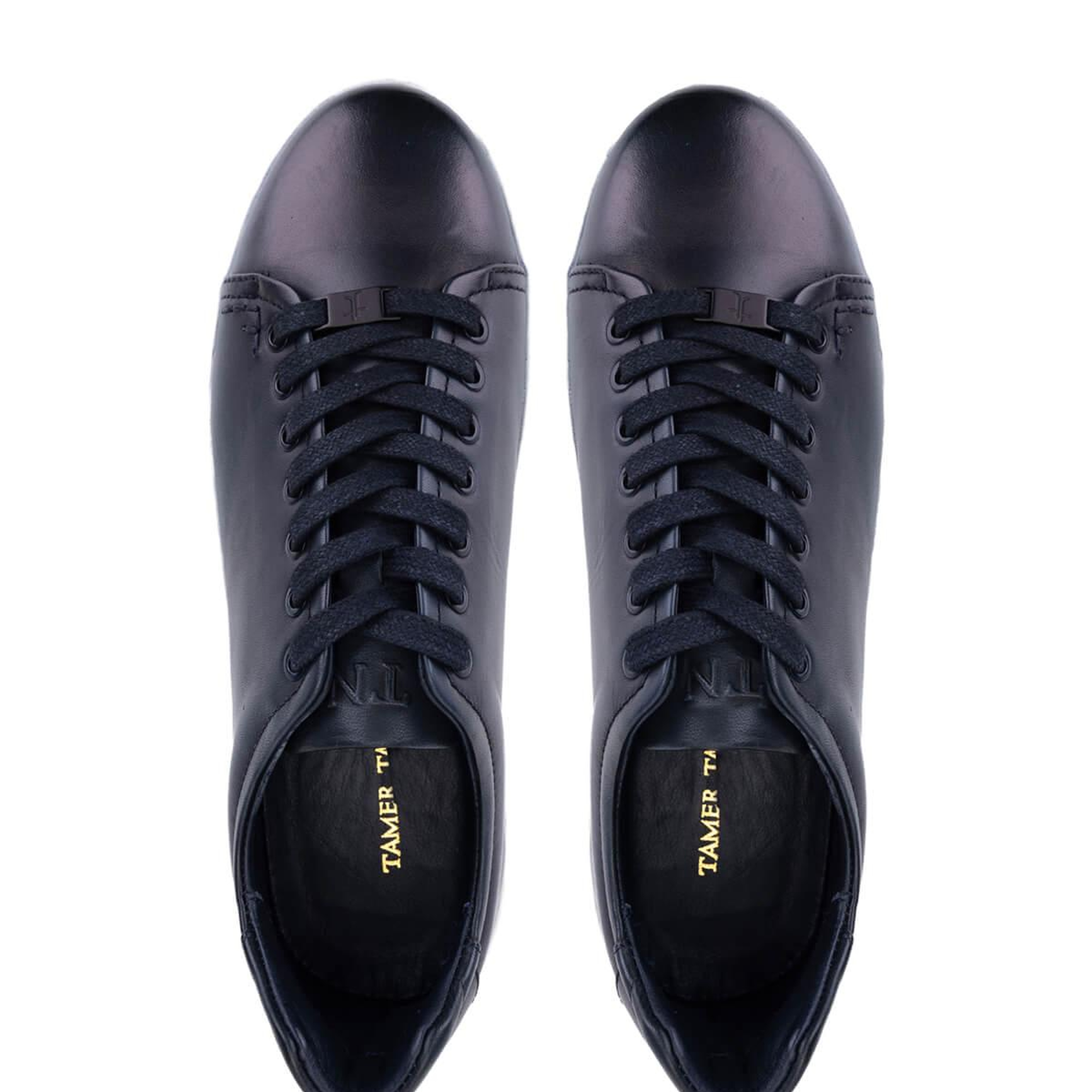 Tamer Tanca Erkek Hakiki Deri Lacivert Sneakers & Spor Ayakkabı