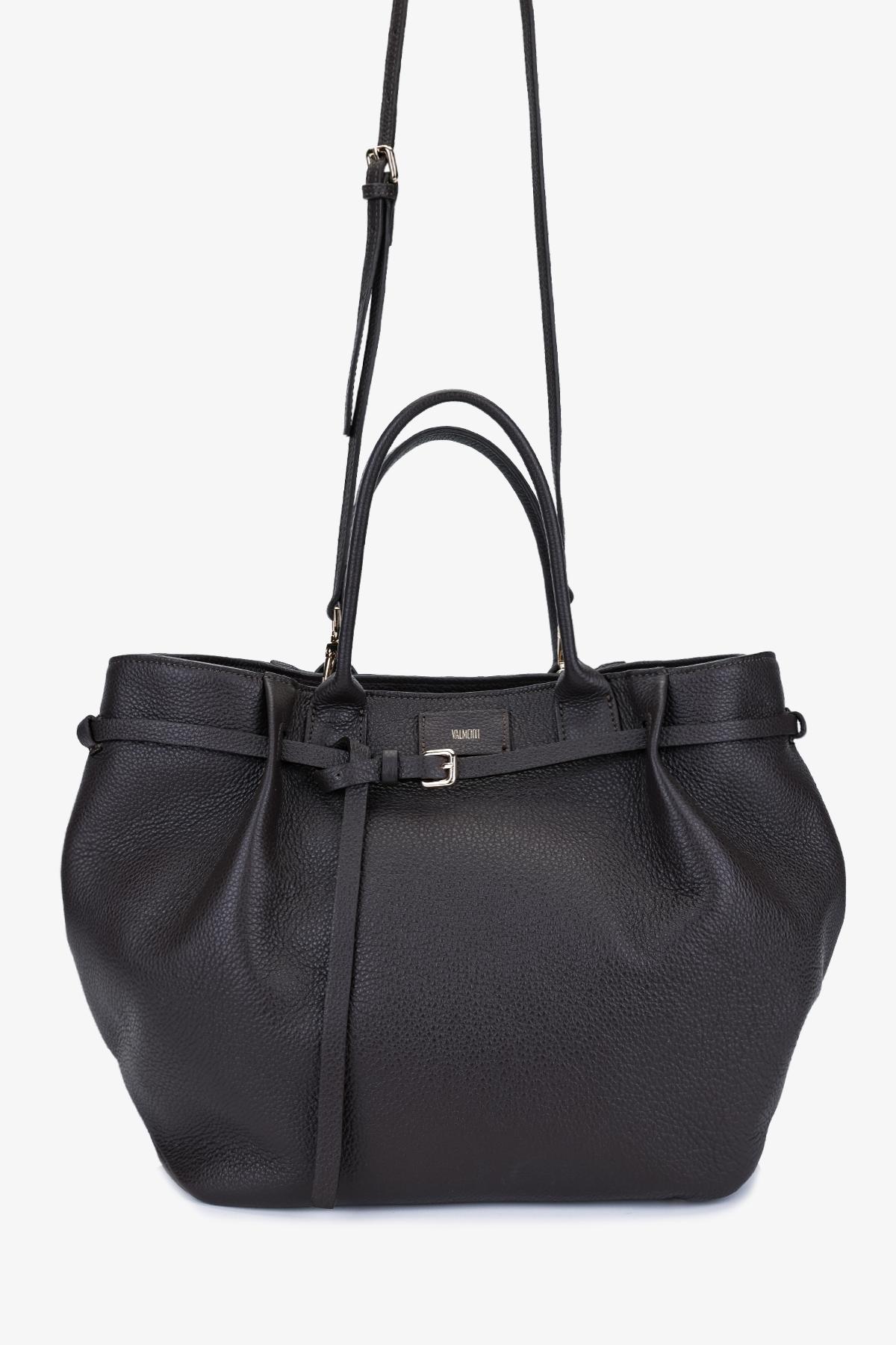 Valmenti Kadın Hakiki Deri Kahverengi Omuz Çanta