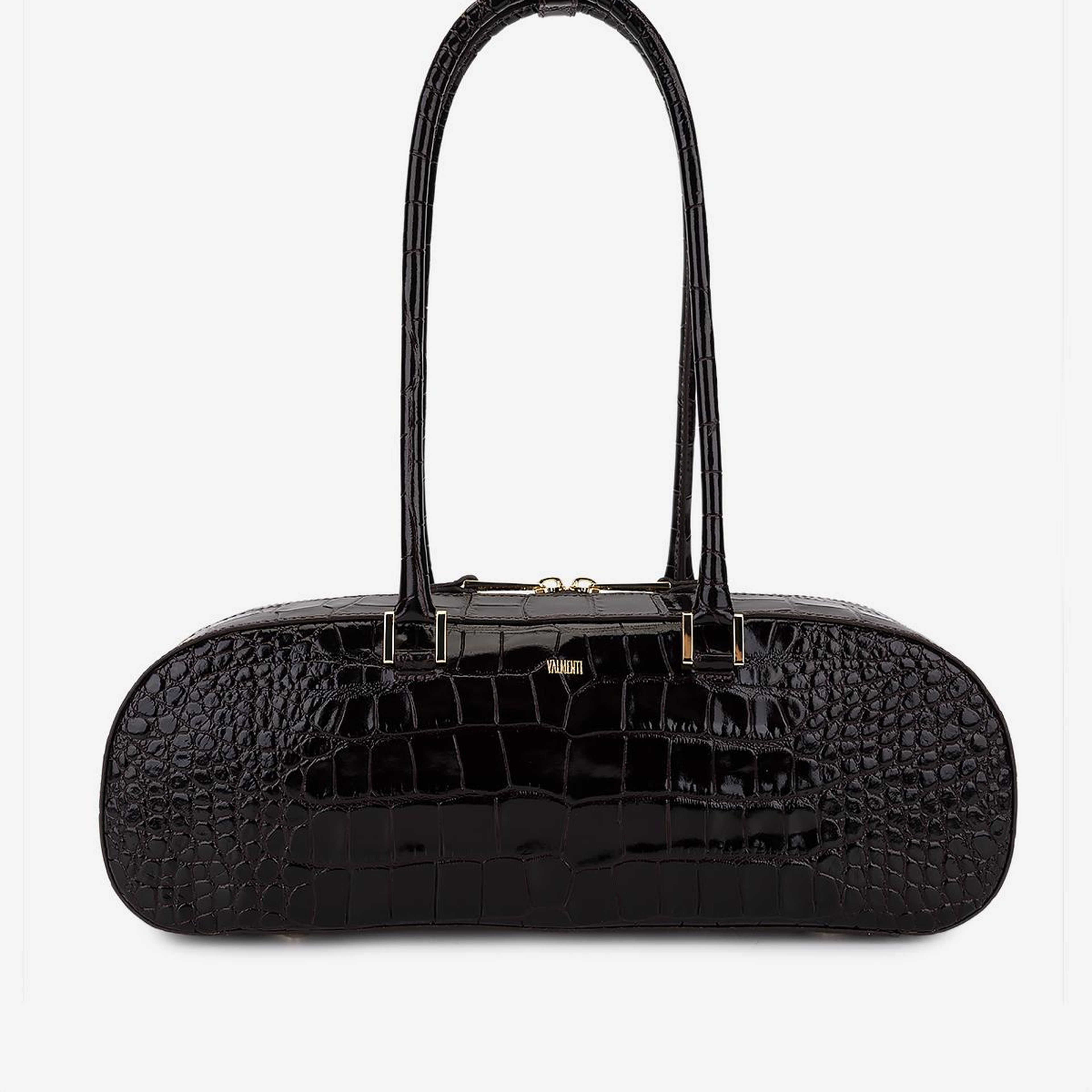 Valmenti Kadın Hakiki Deri Kahverengi Omuz Çanta