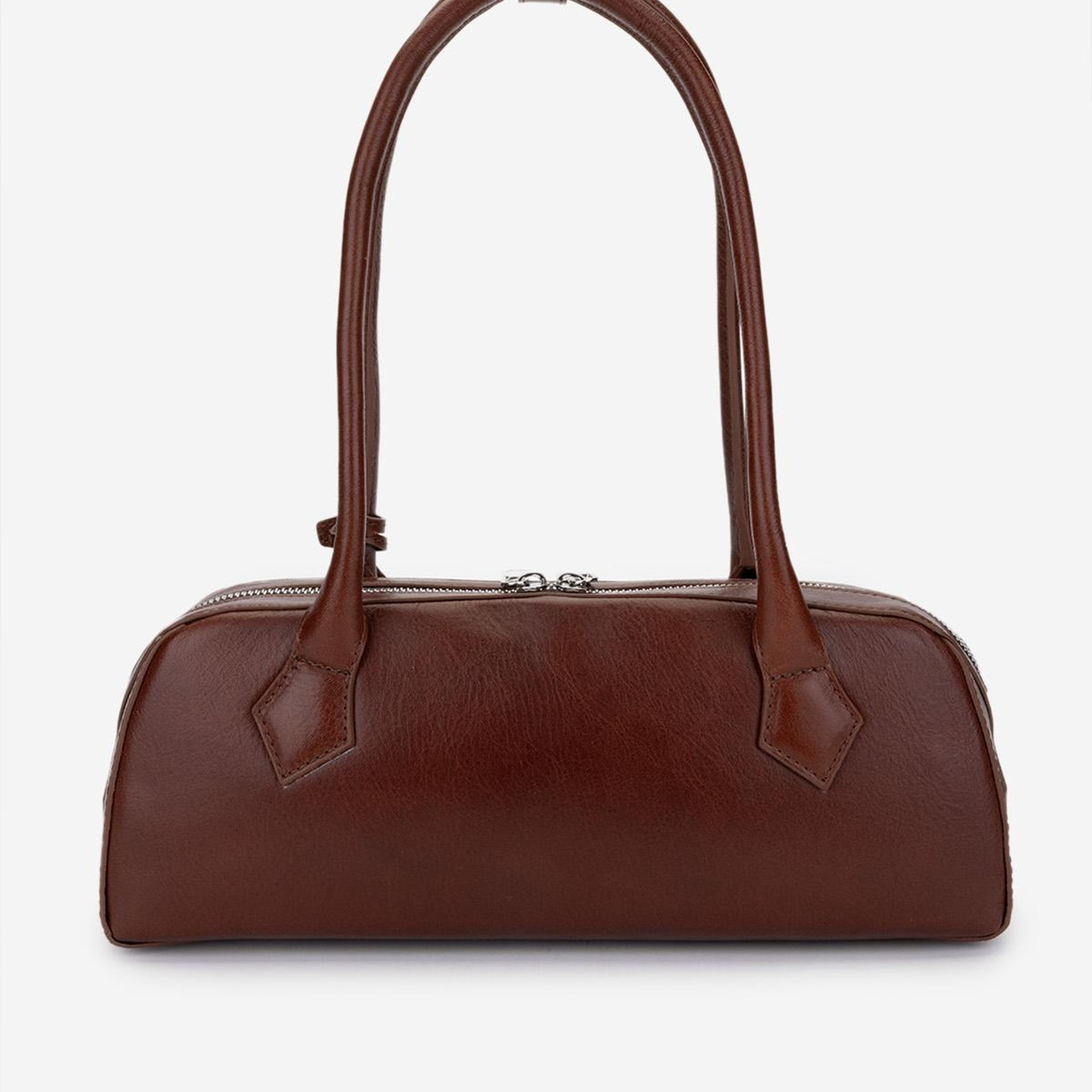 Valmenti Kadın Hakiki Deri Taba Deri Kol Çantası