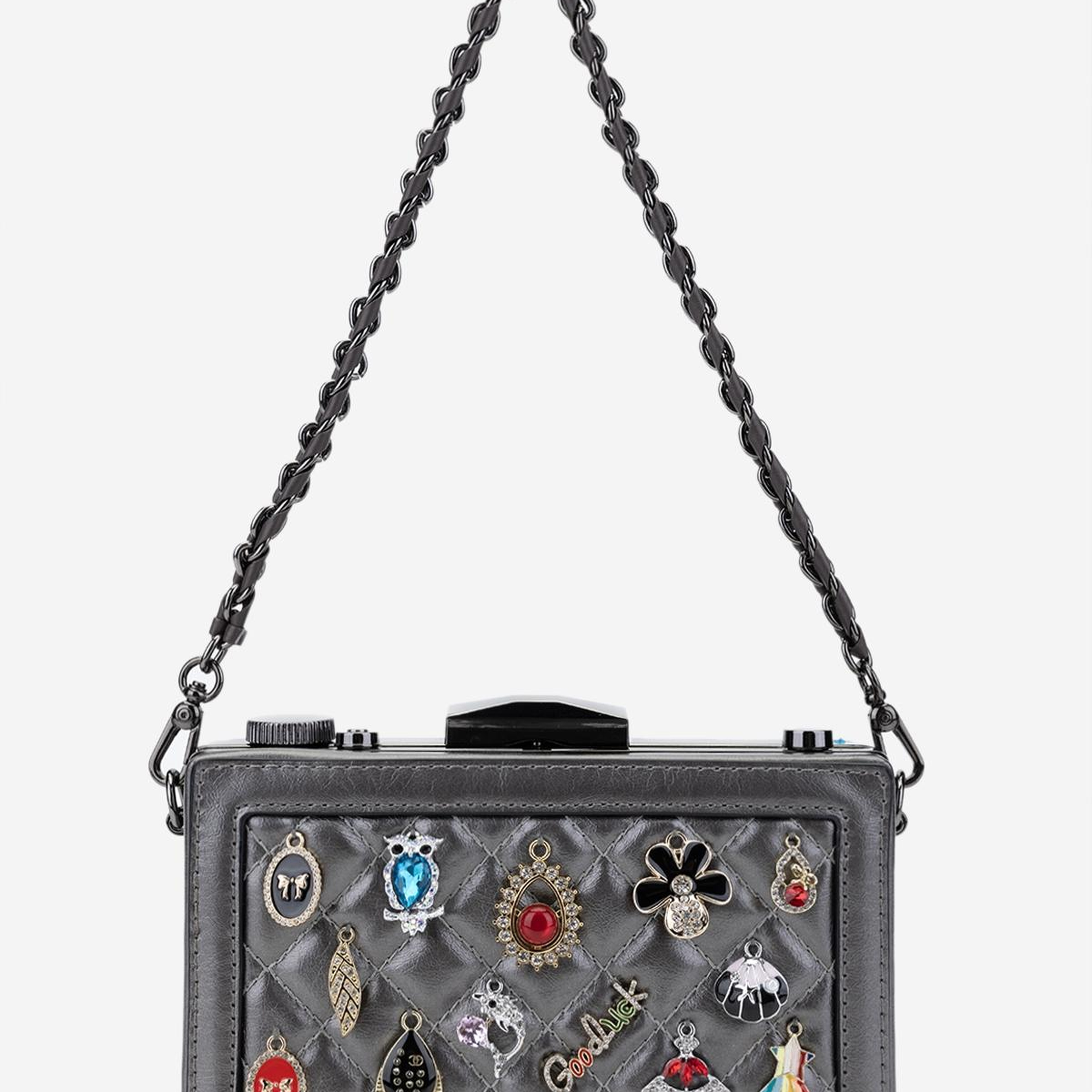 Valmenti Kadın Suni Deri Metalik Omuz Çanta