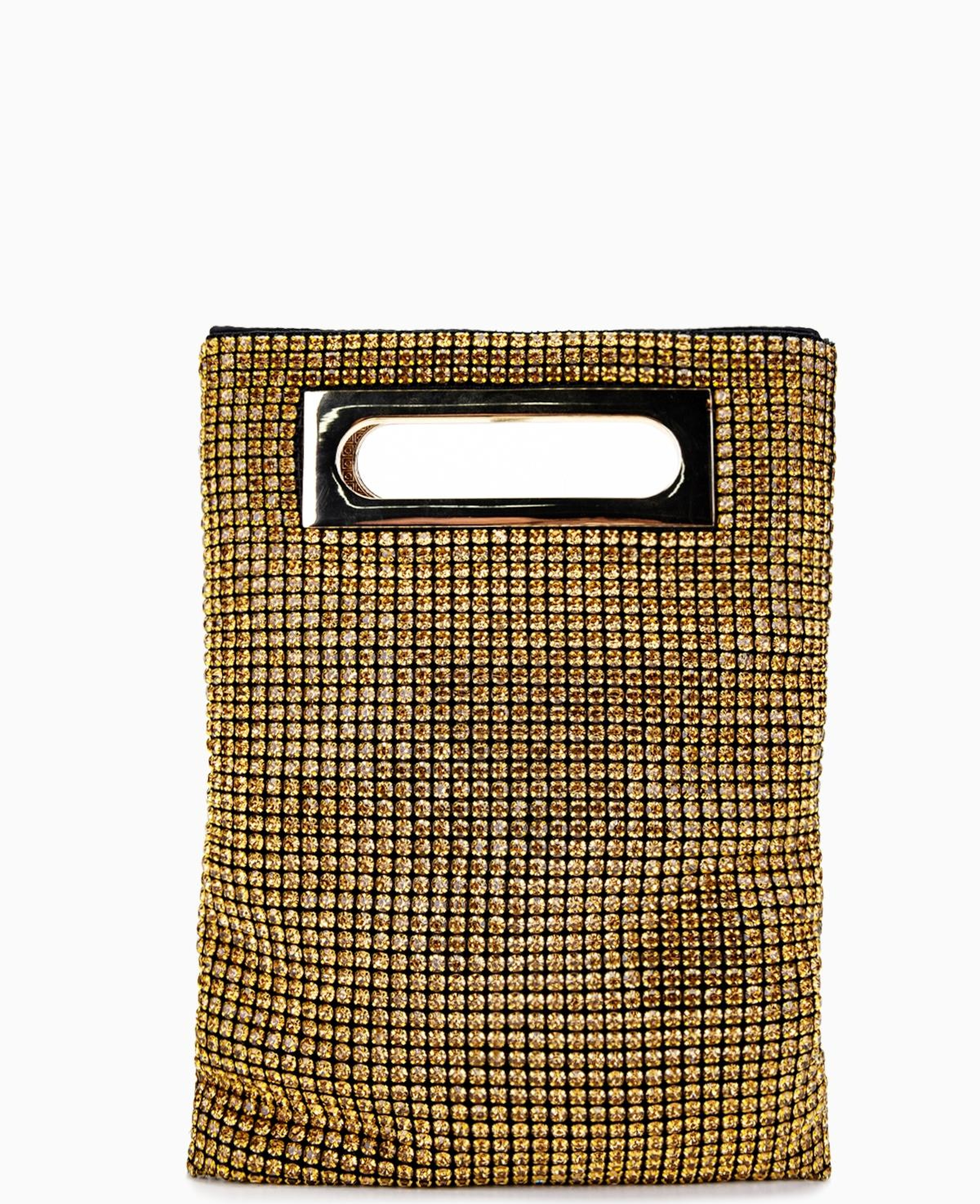 Valmenti Kadın Suni Deri Altın Omuz Çanta