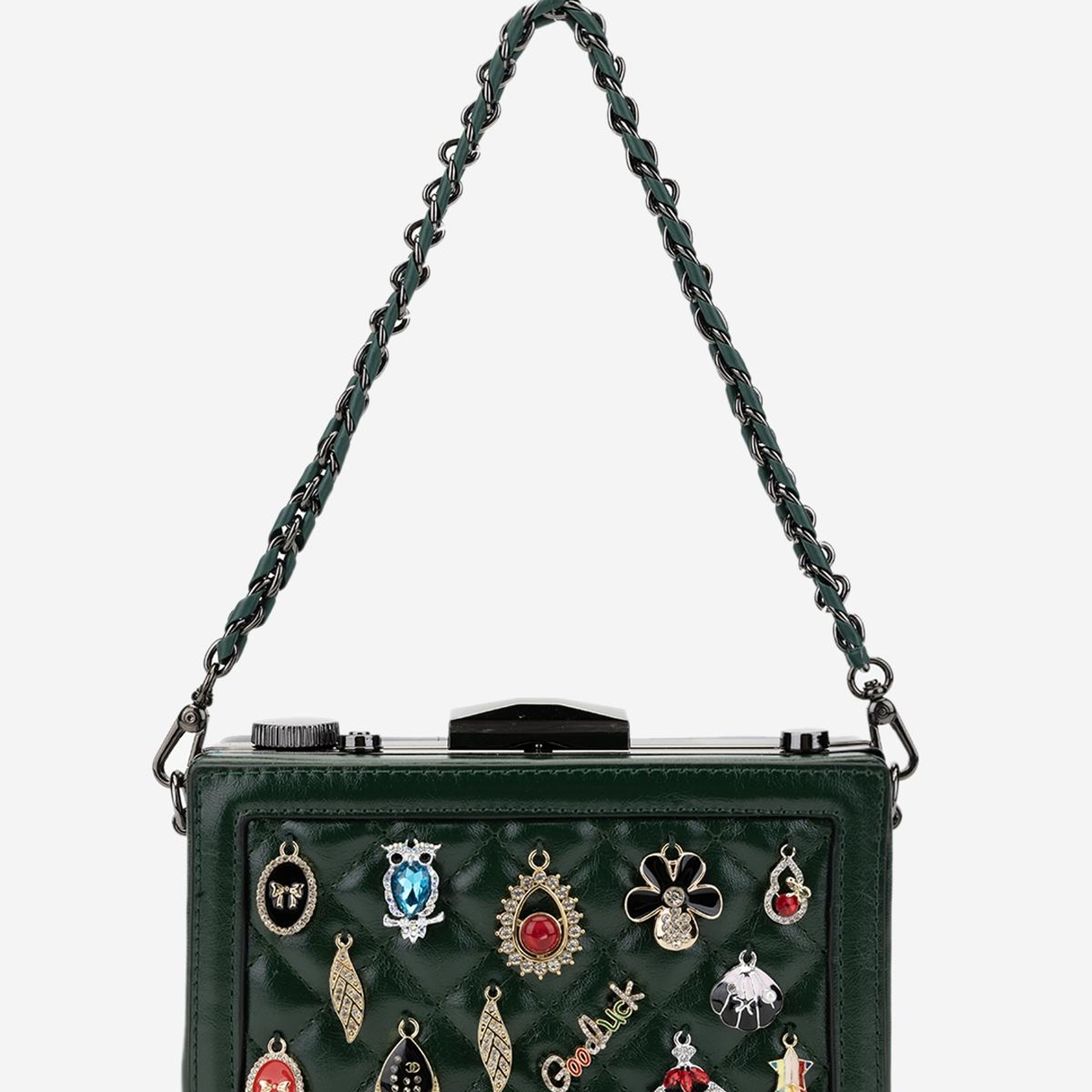 Valmenti Kadın Suni Deri Yeşil Omuz Çanta