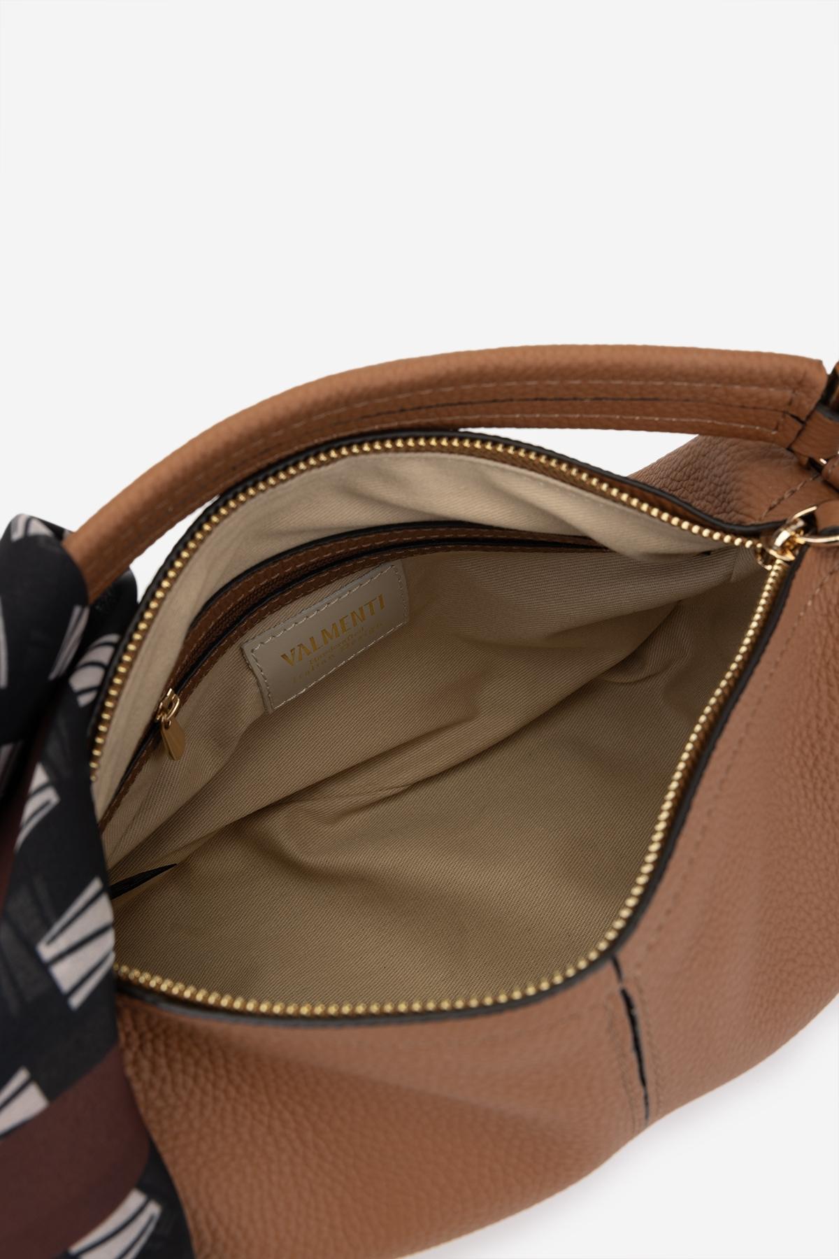 Valmenti Kadın Hakiki Deri Taba Omuz Çanta