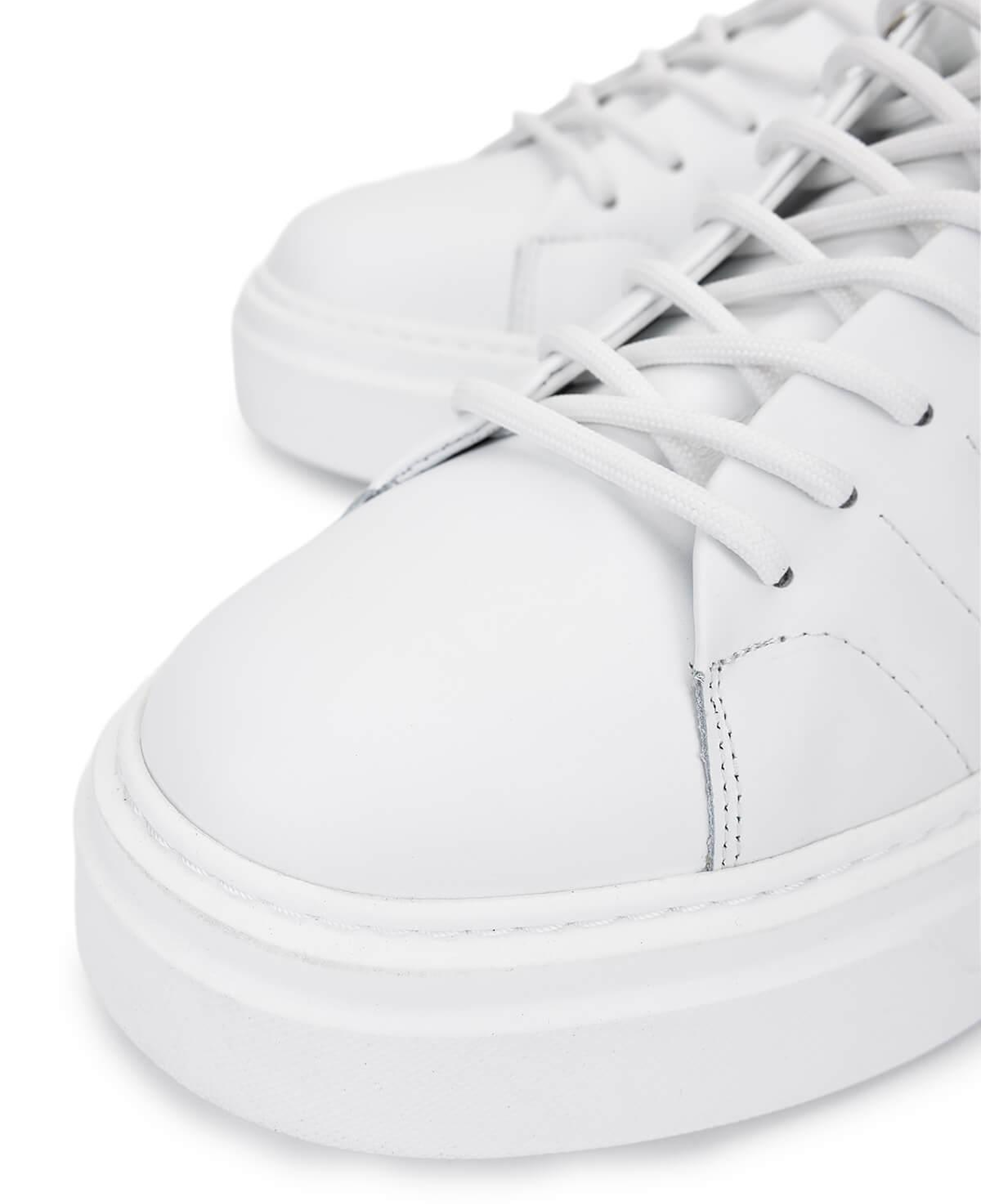 Tamer Tanca Erkek Hakiki Deri Beyaz Sneakers & Spor Ayakkabı