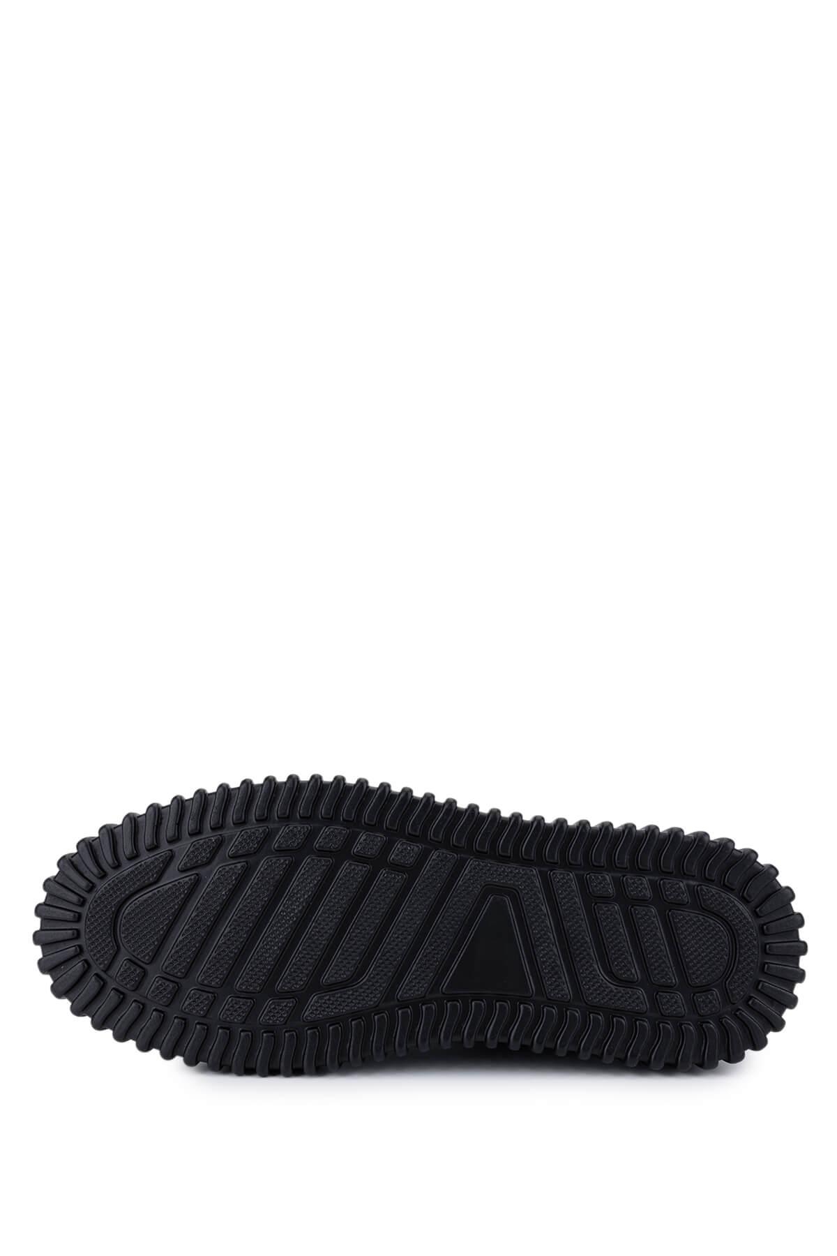 Tamer Tanca Erkek Siyah Deri Sneakers & Spor Ayakkabı