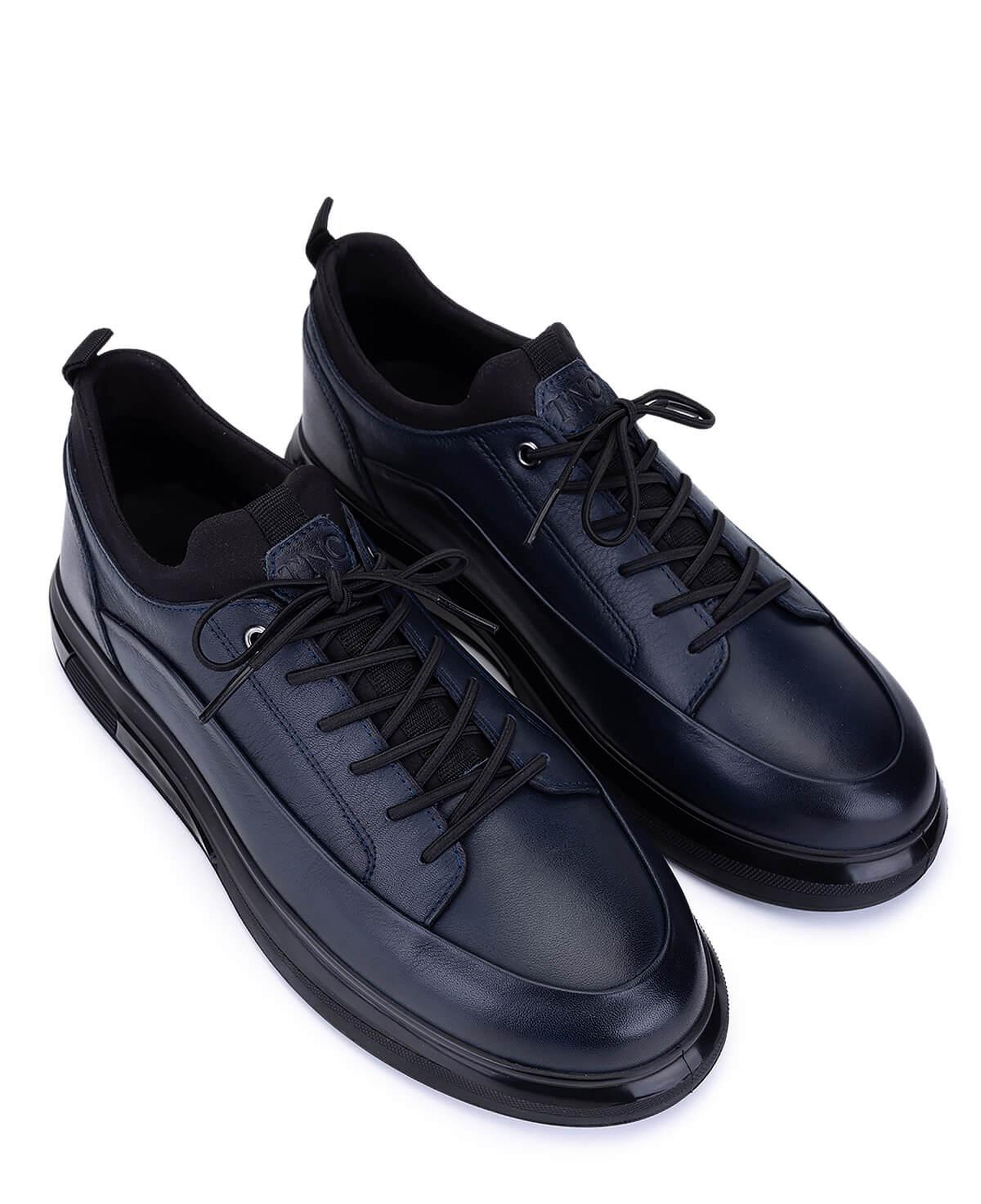 Tamer Tanca Erkek Hakiki Deri Lacivert Sneakers & Spor Ayakkabı