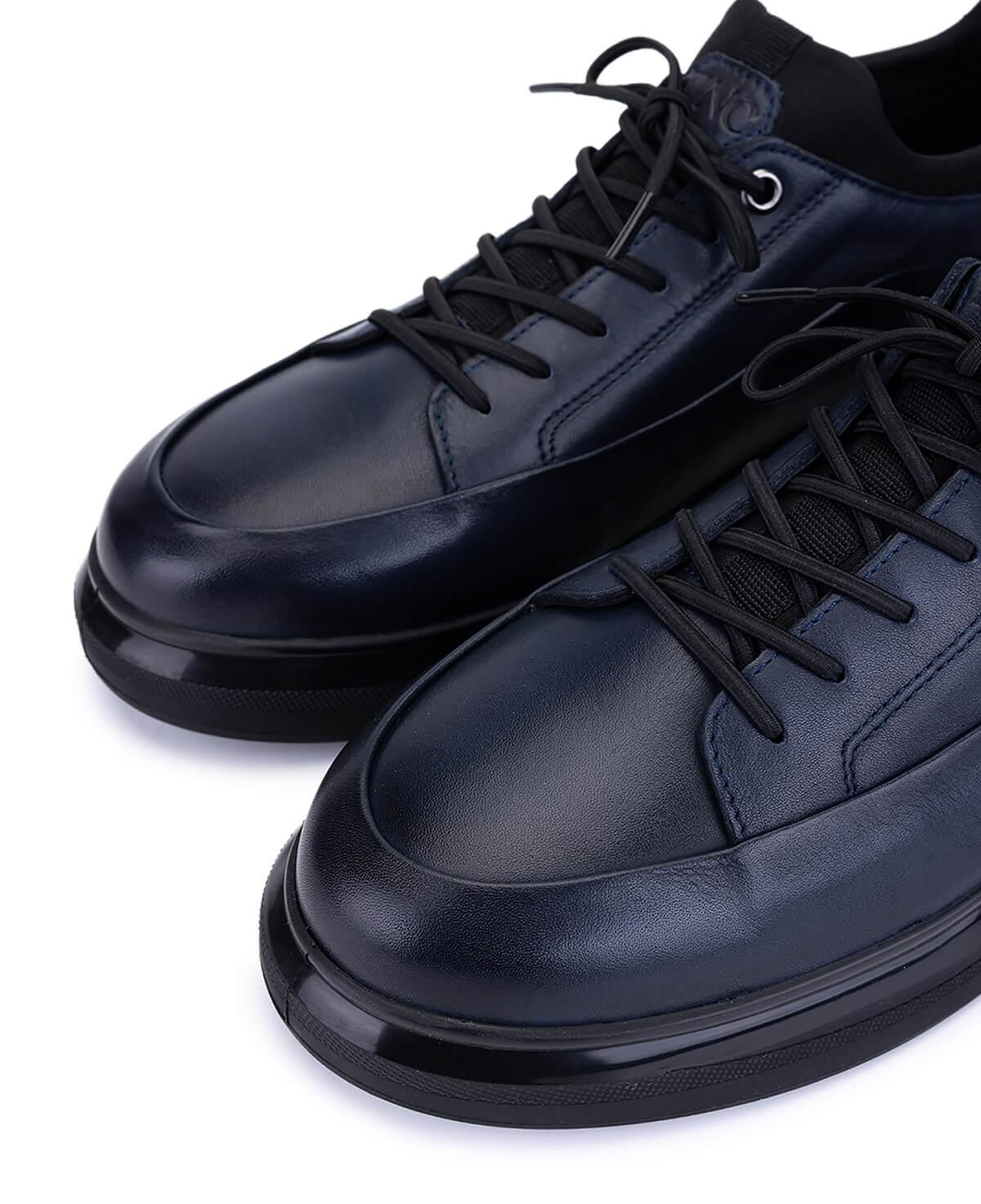 Tamer Tanca Erkek Hakiki Deri Lacivert Sneakers & Spor Ayakkabı