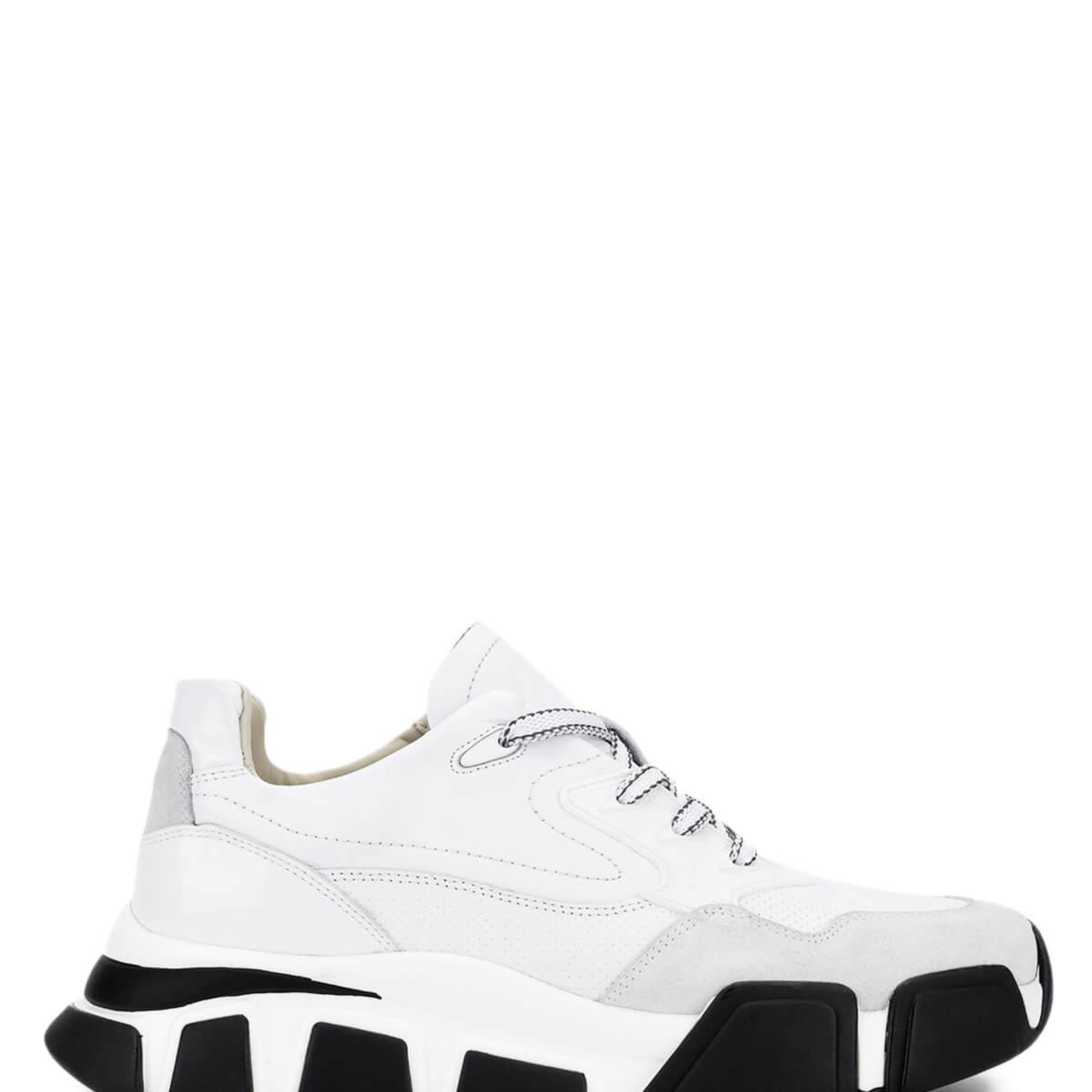 Tamer Tanca Erkek Hakiki Deri Beyaz Sneakers & Spor Ayakkabı