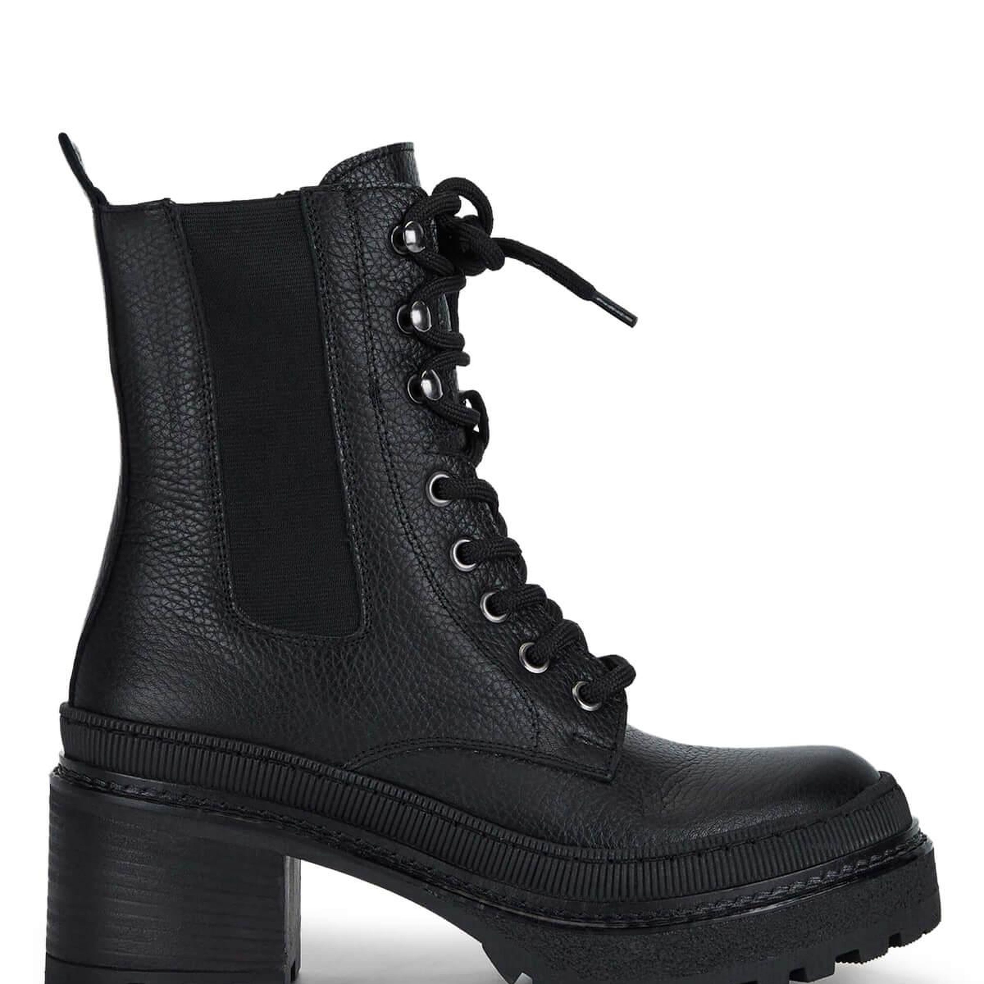 Tamer Tanca Kadın Hakiki Deri Siyah Deri Casual Bot