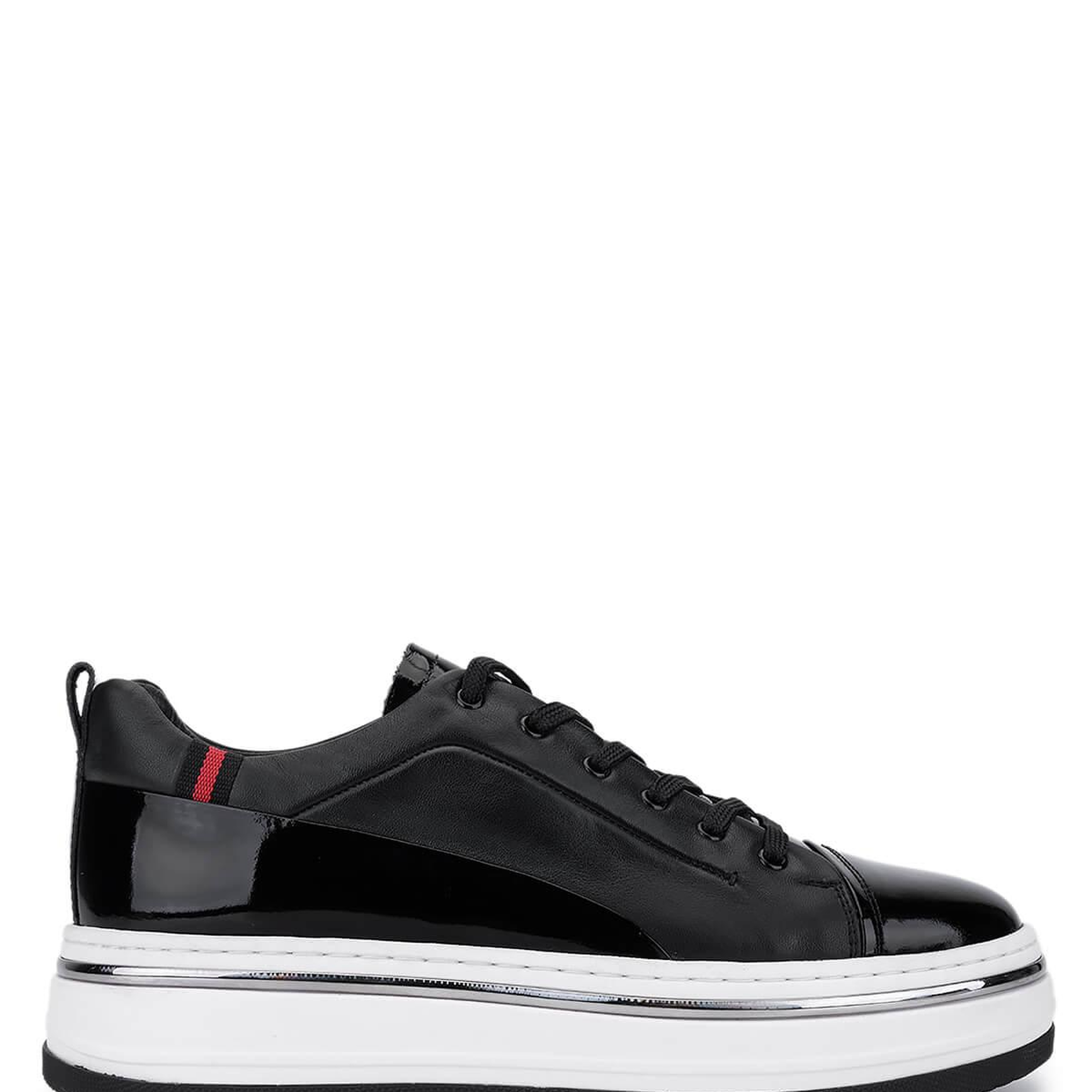 Tamer Tanca Erkek Hakiki Deri Siyah Sneakers & Spor Ayakkabı