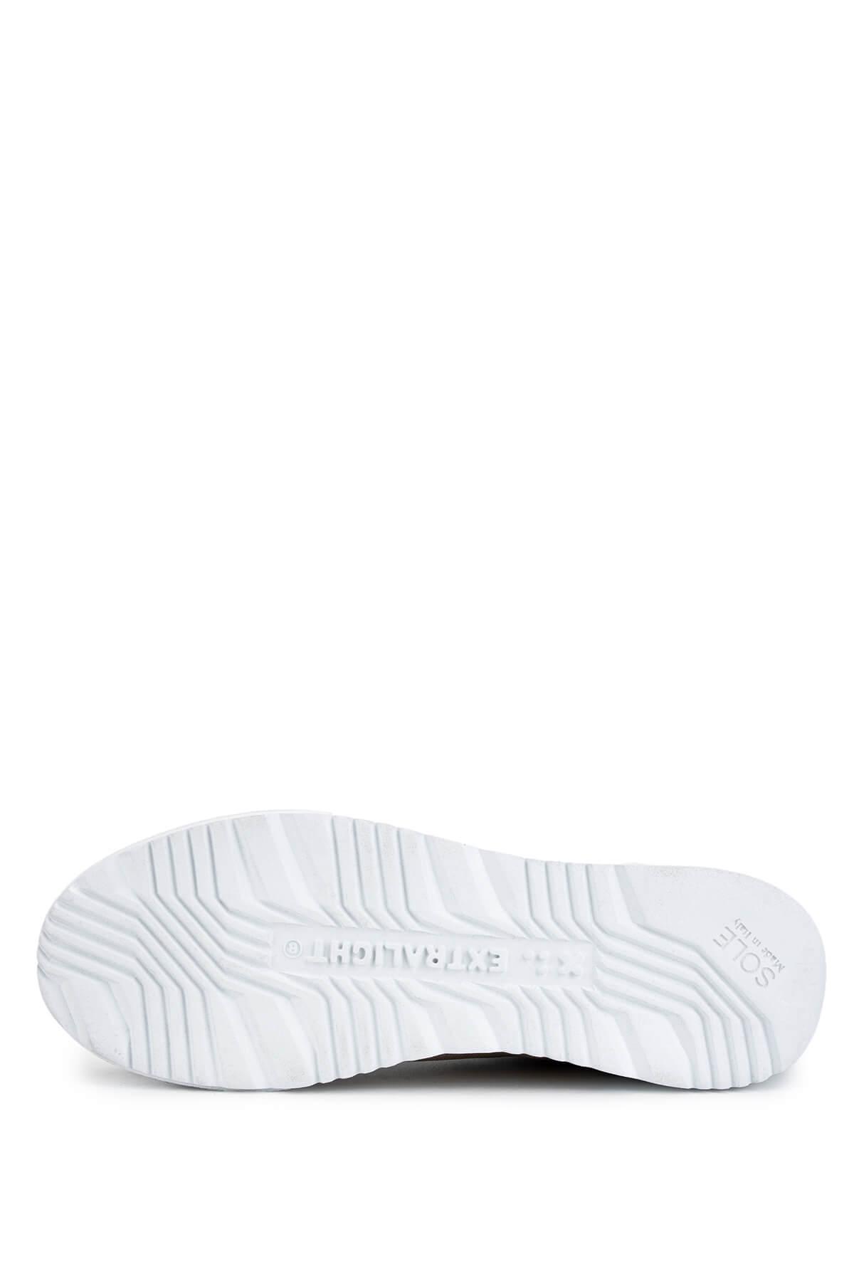 Tamer Tanca Erkek Hakiki Deri Bej Sneakers & Spor Ayakkabı