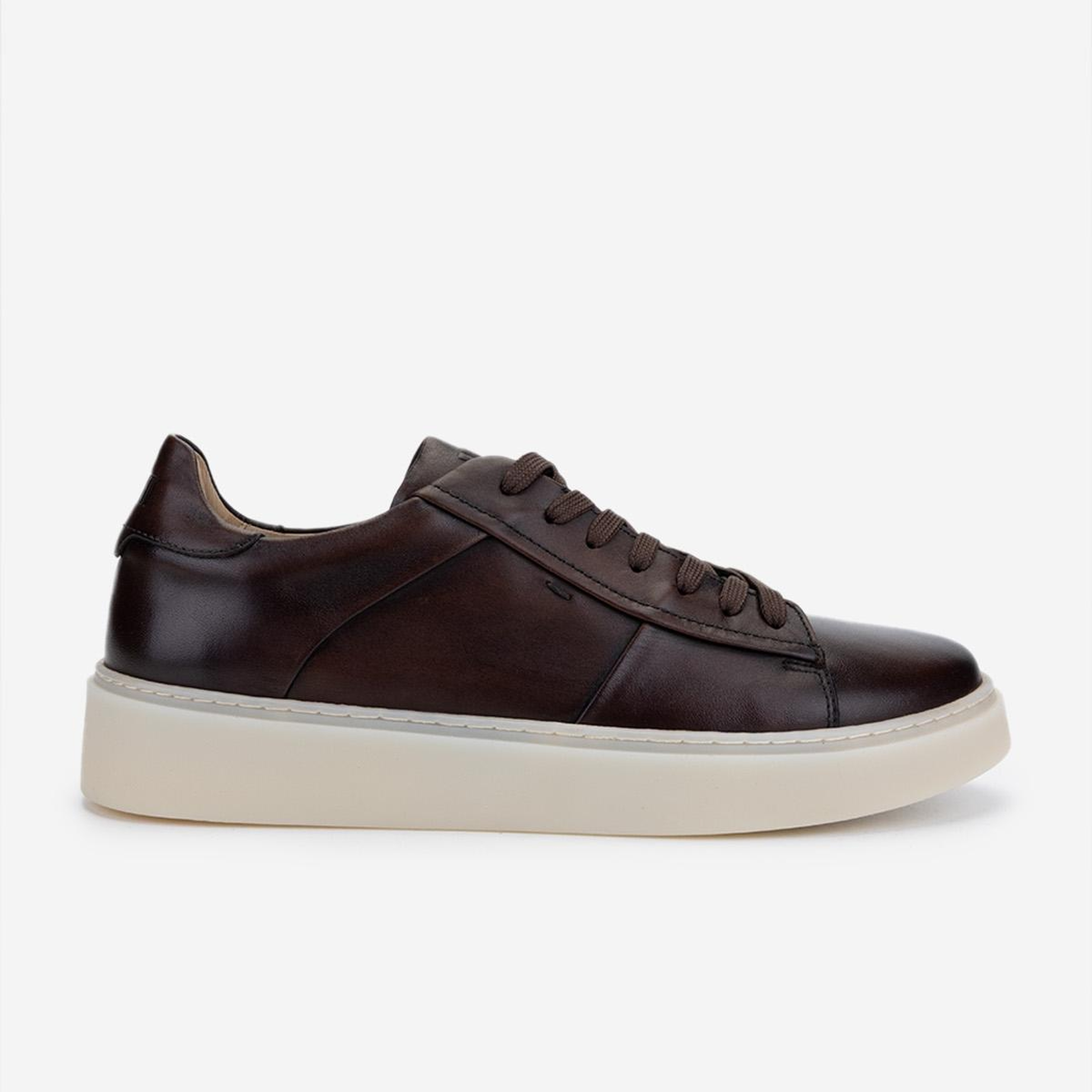Valmenti Erkek Hakiki Deri Kahverengi Sneakers & Spor Ayakkabı