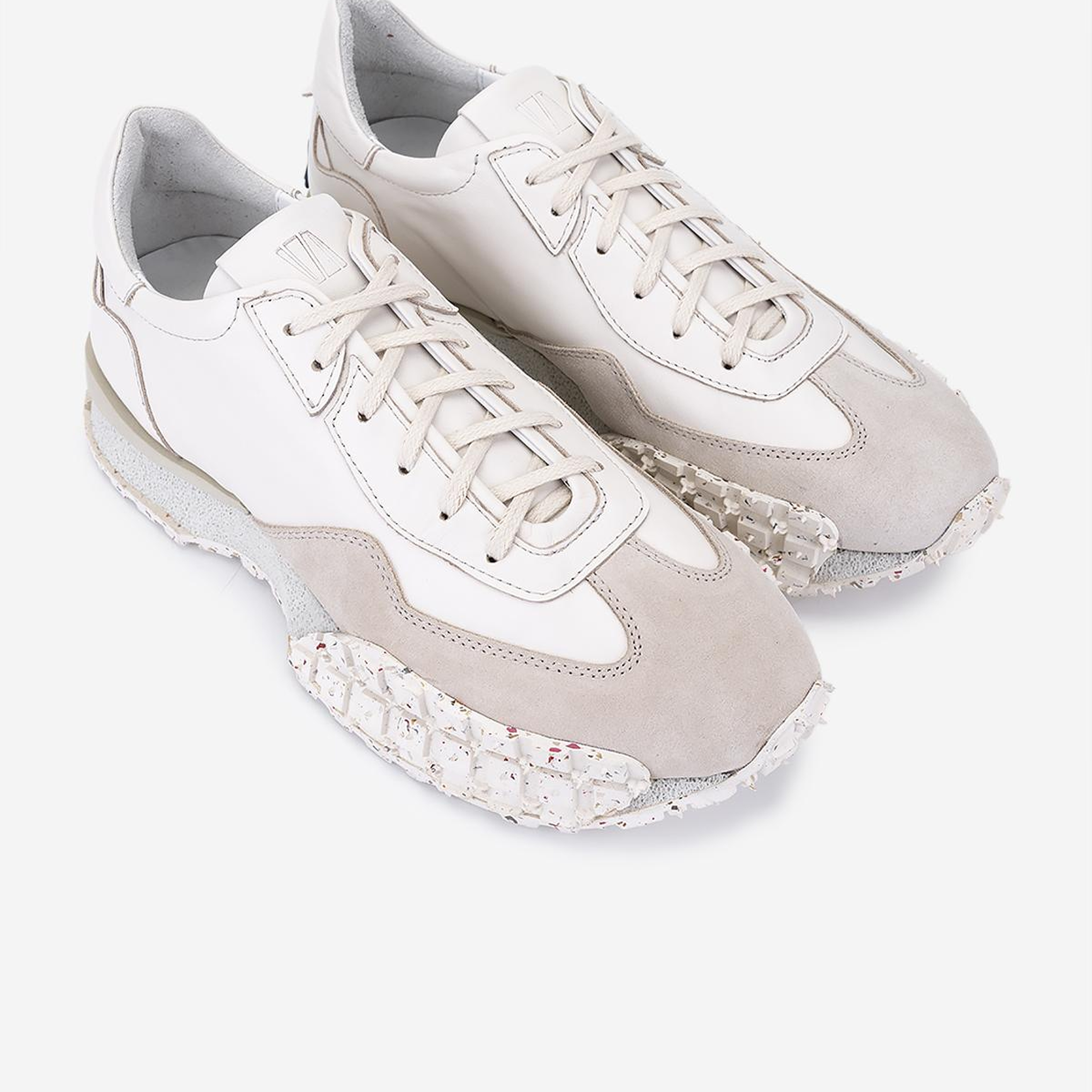 Valmenti Erkek Hakiki Deri Bej Sneakers & Spor Ayakkabı