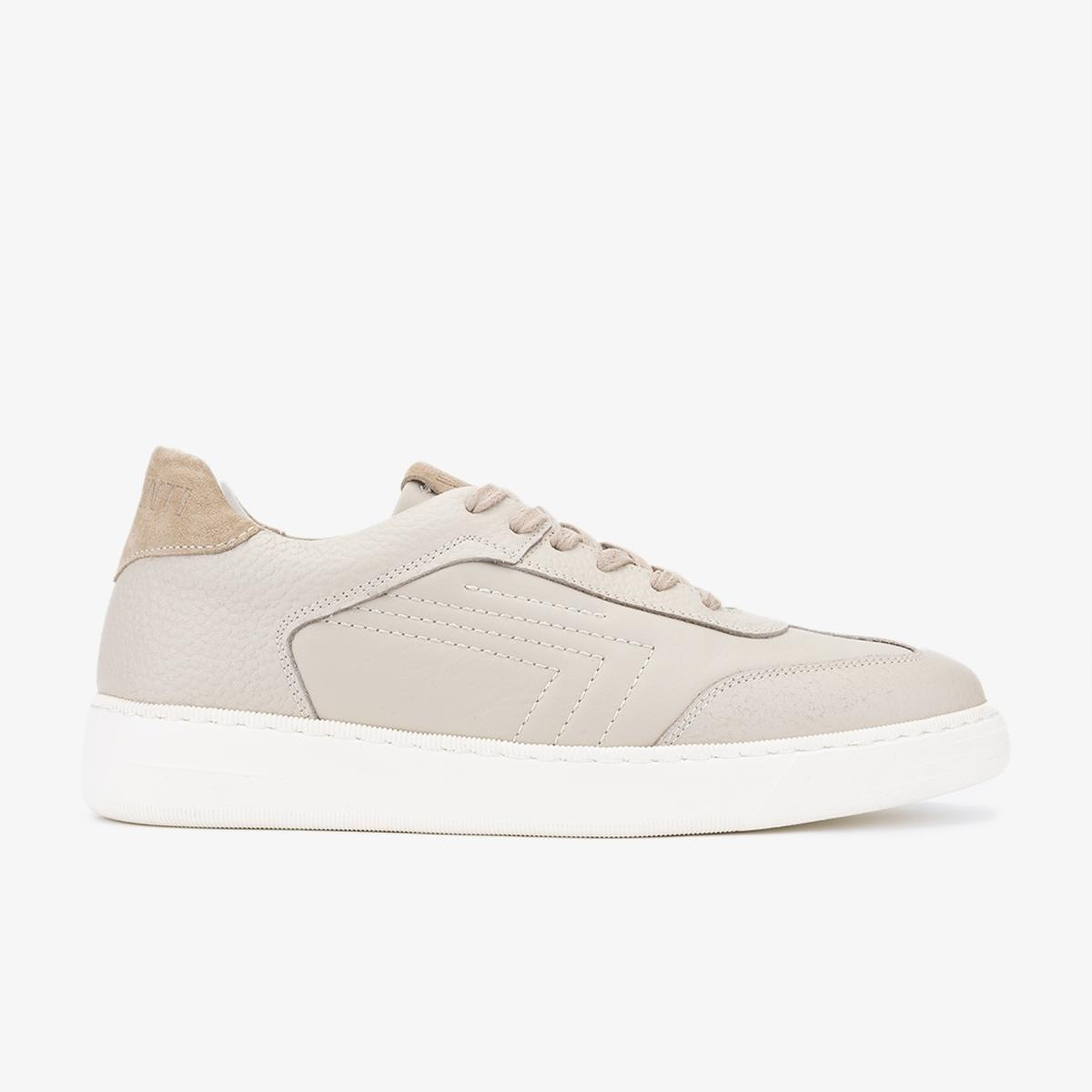 Valmenti Erkek Hakiki Deri Bej Sneakers & Spor Ayakkabı
