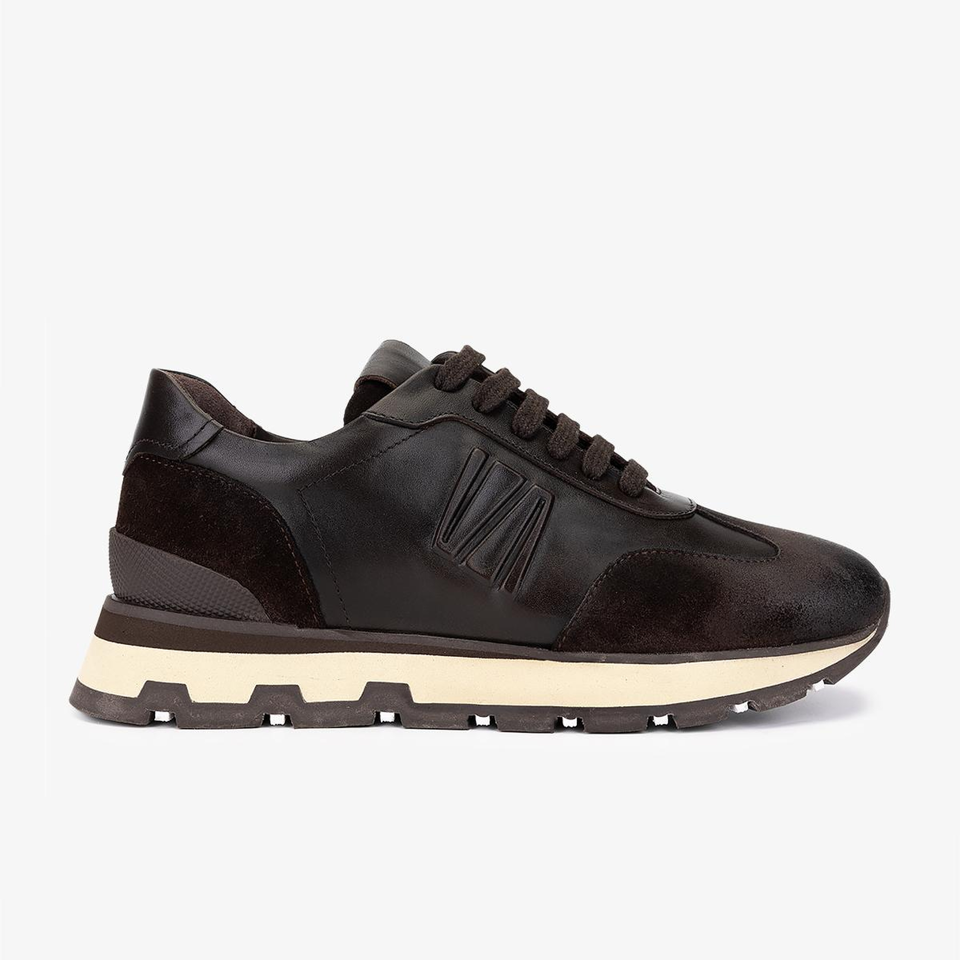 Valmenti Erkek Hakiki Deri Kahverengi Sneakers & Spor Ayakkabı