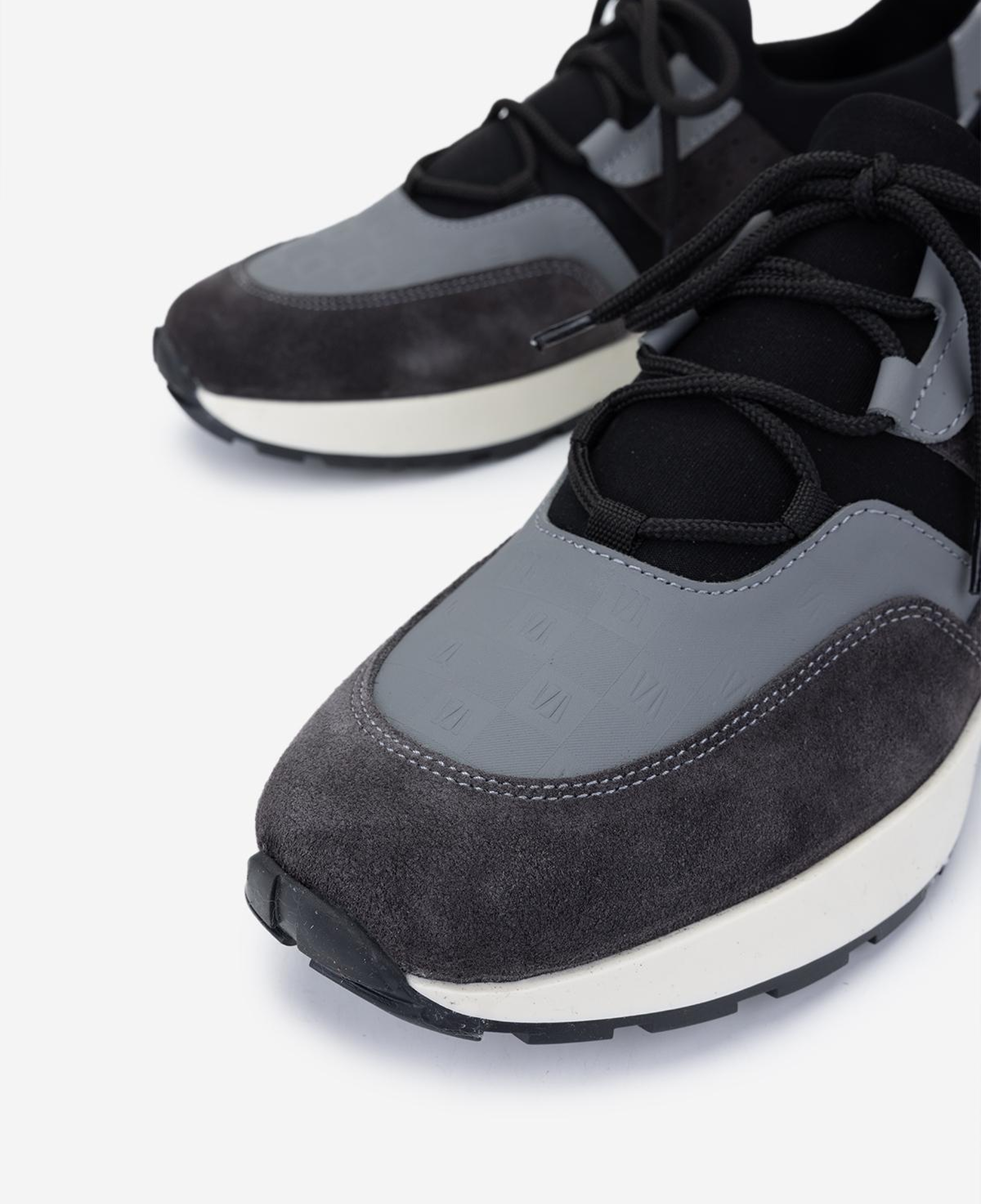 Valmenti Erkek Hakiki Deri Siyah Sneakers & Spor Ayakkabı