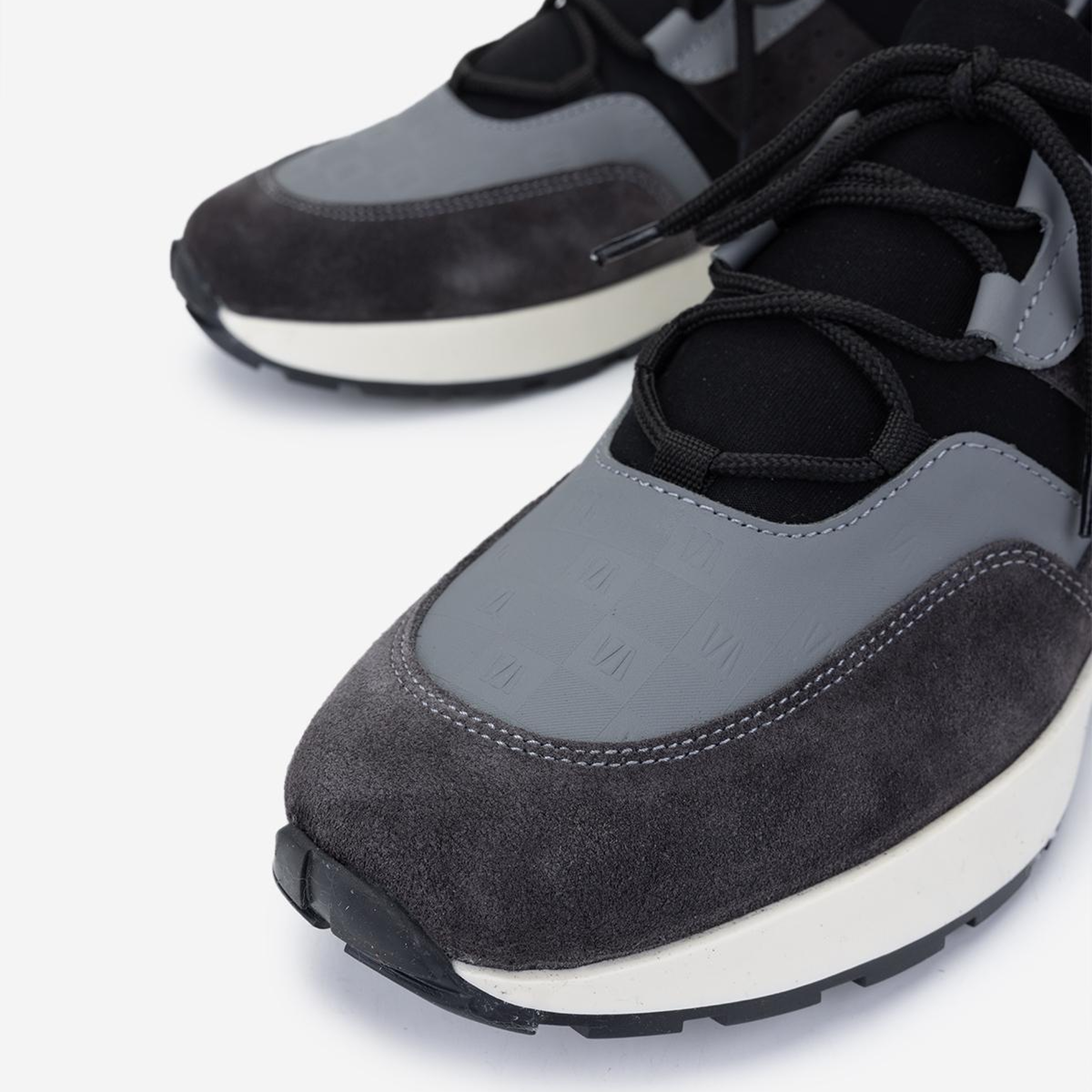 Valmenti Erkek Hakiki Deri Siyah Sneakers & Spor Ayakkabı