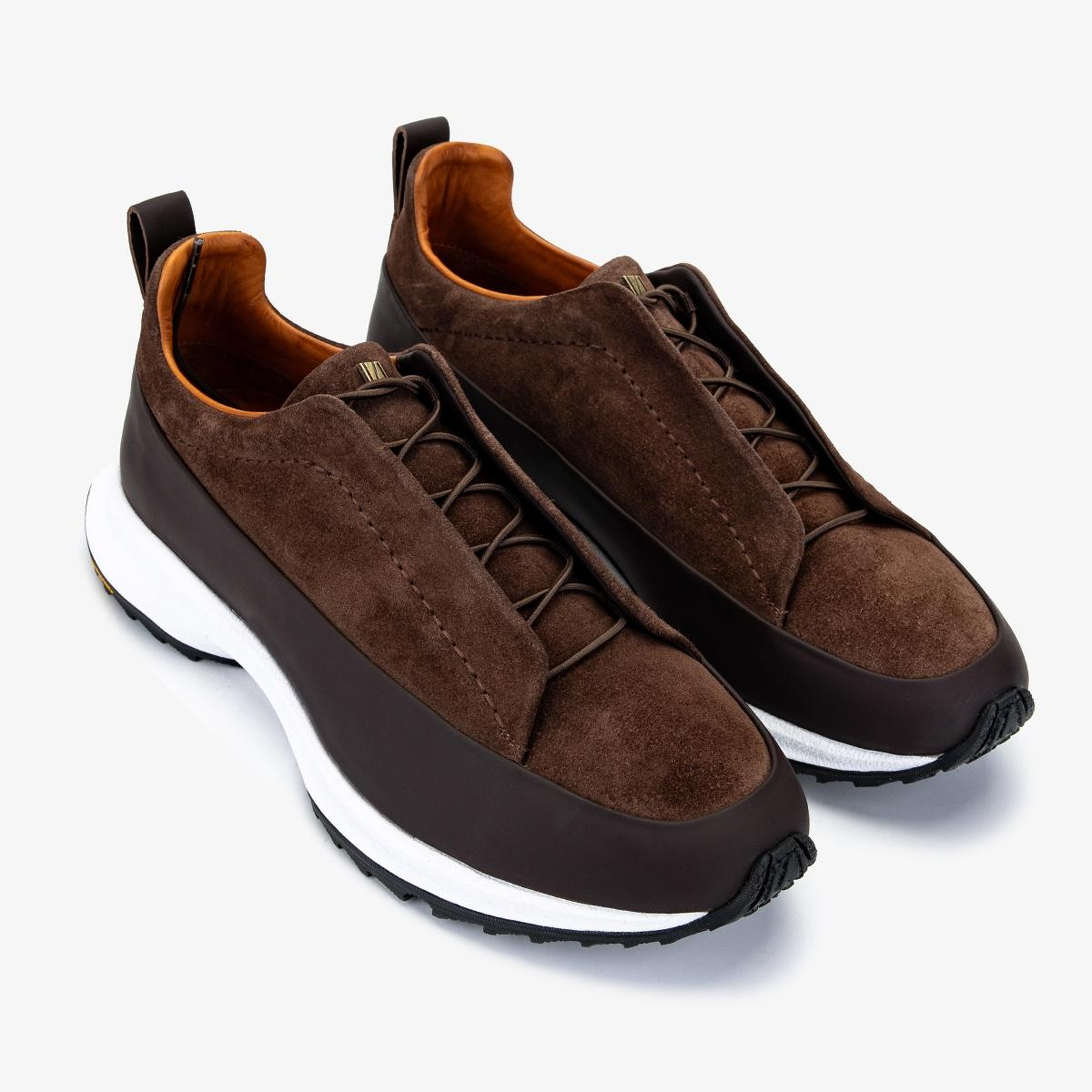 Valmenti Erkek Hakiki Deri Kahverengi Sneakers & Spor Ayakkabı