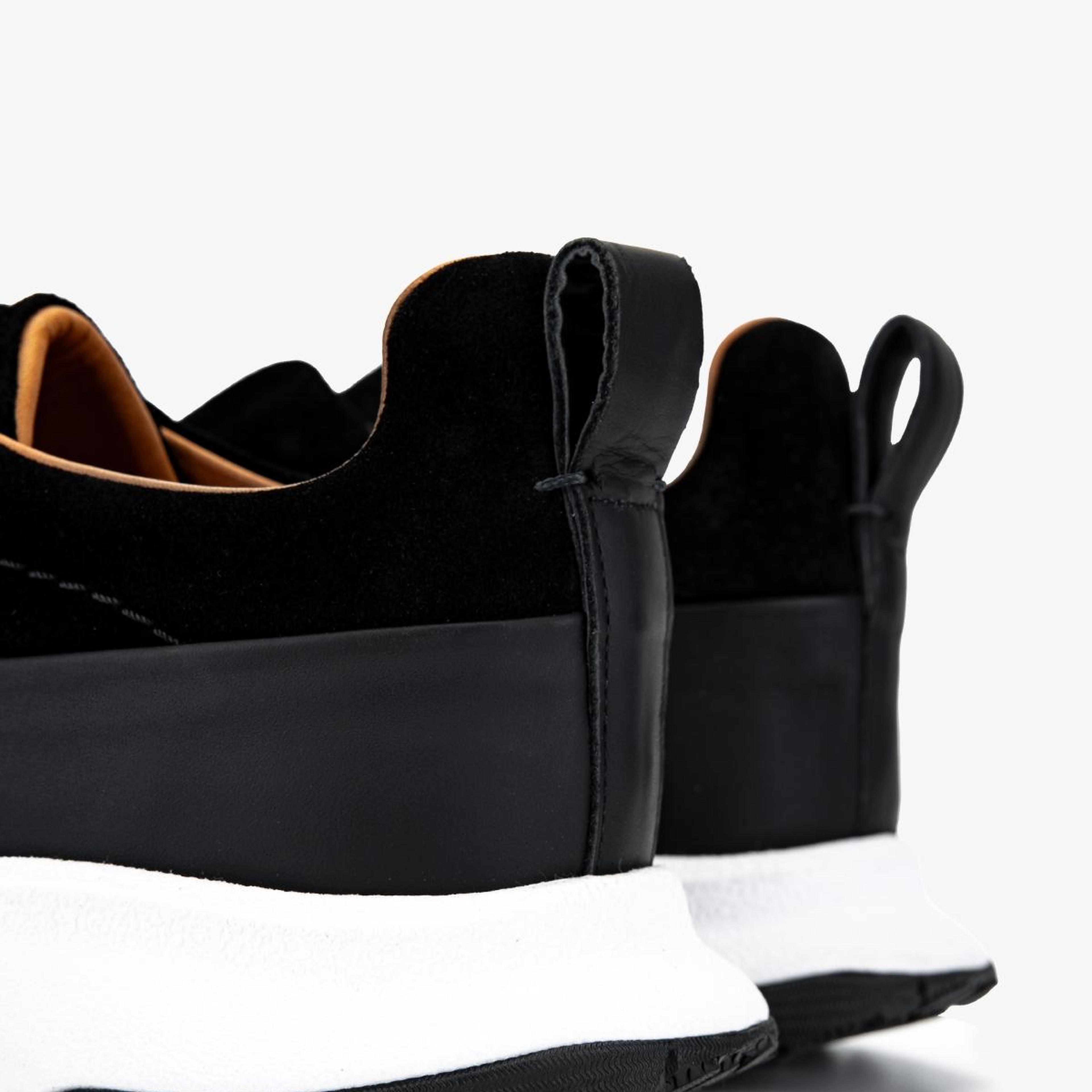 Valmenti Erkek Hakiki Deri Siyah Sneakers & Spor Ayakkabı