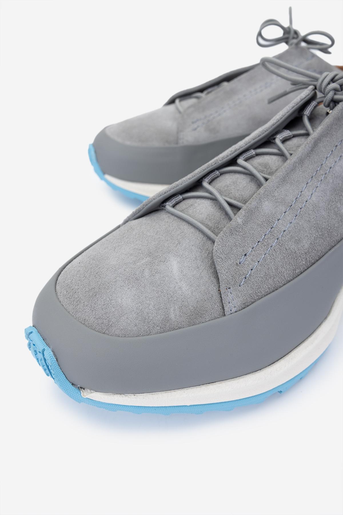 Valmenti Erkek Hakiki Deri Gri Sneakers & Spor Ayakkabı