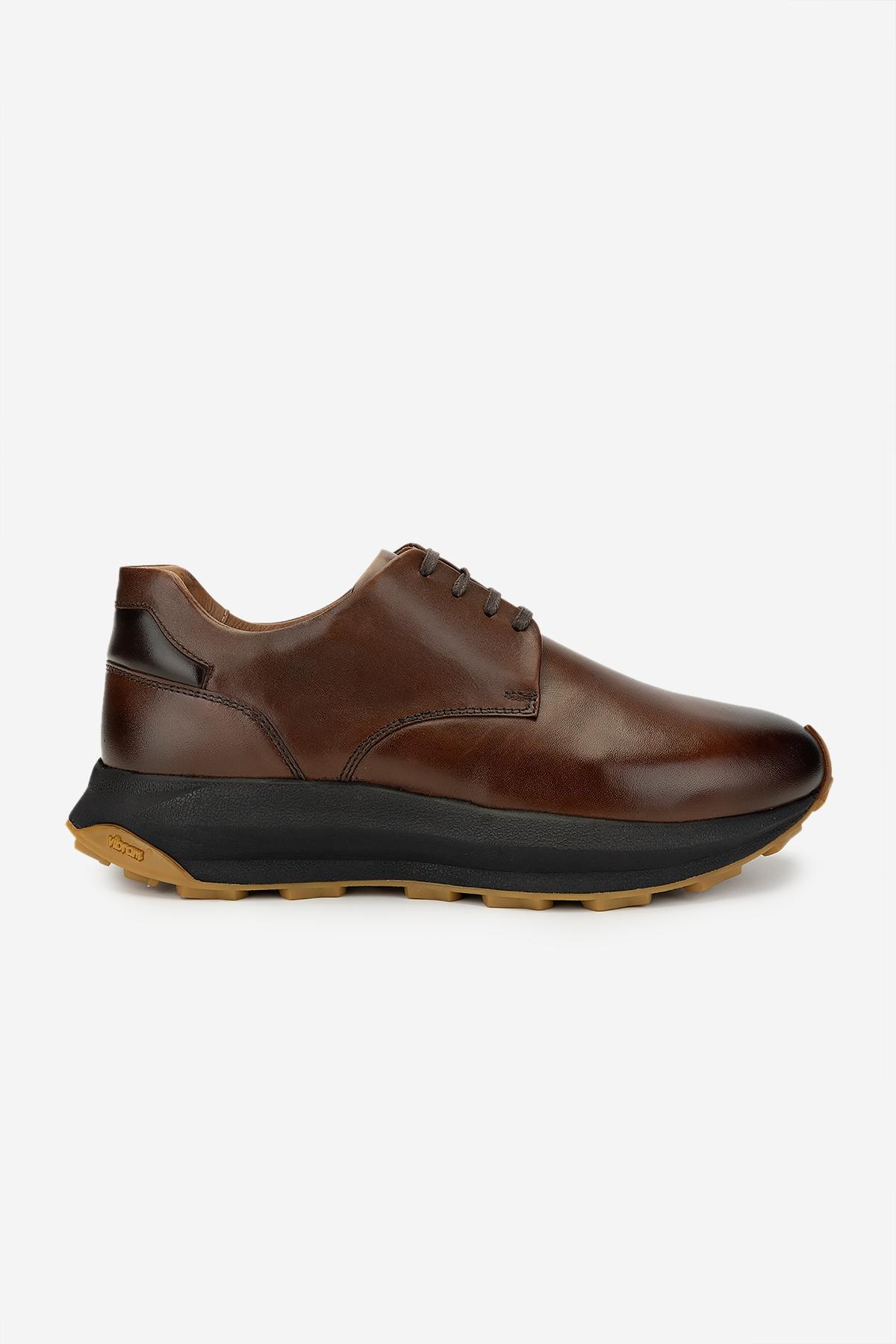 Valmenti Erkek Hakiki Deri Taba Sneakers & Spor Ayakkabı
