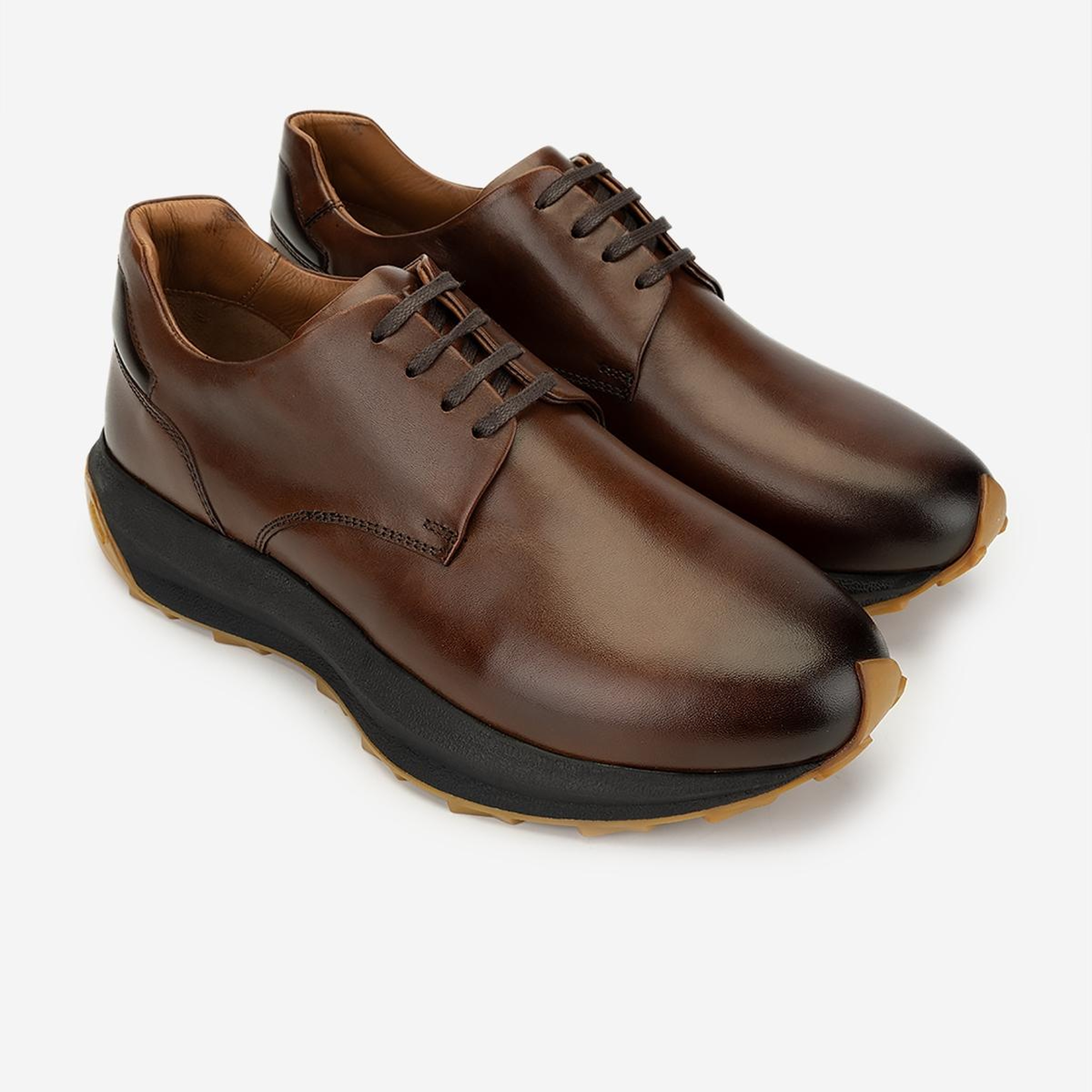 Valmenti Erkek Hakiki Deri Taba Sneakers & Spor Ayakkabı