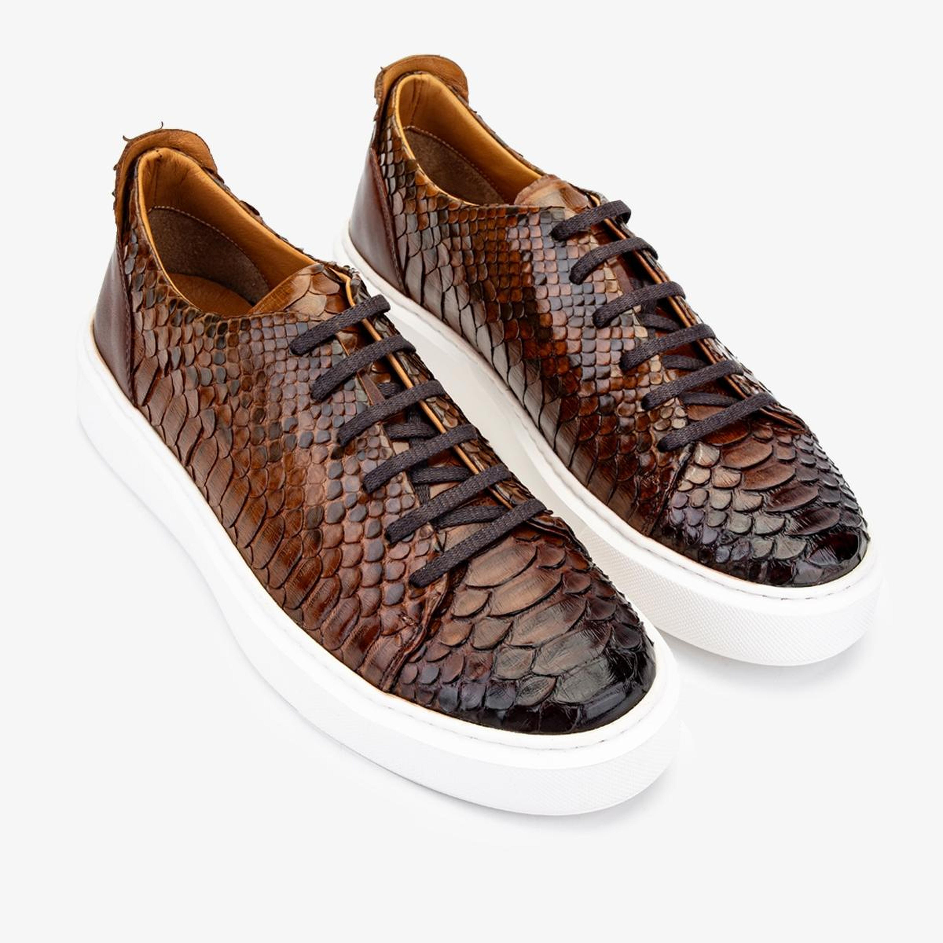 Valmenti Erkek Hakiki Deri Taba Sneakers & Spor Ayakkabı