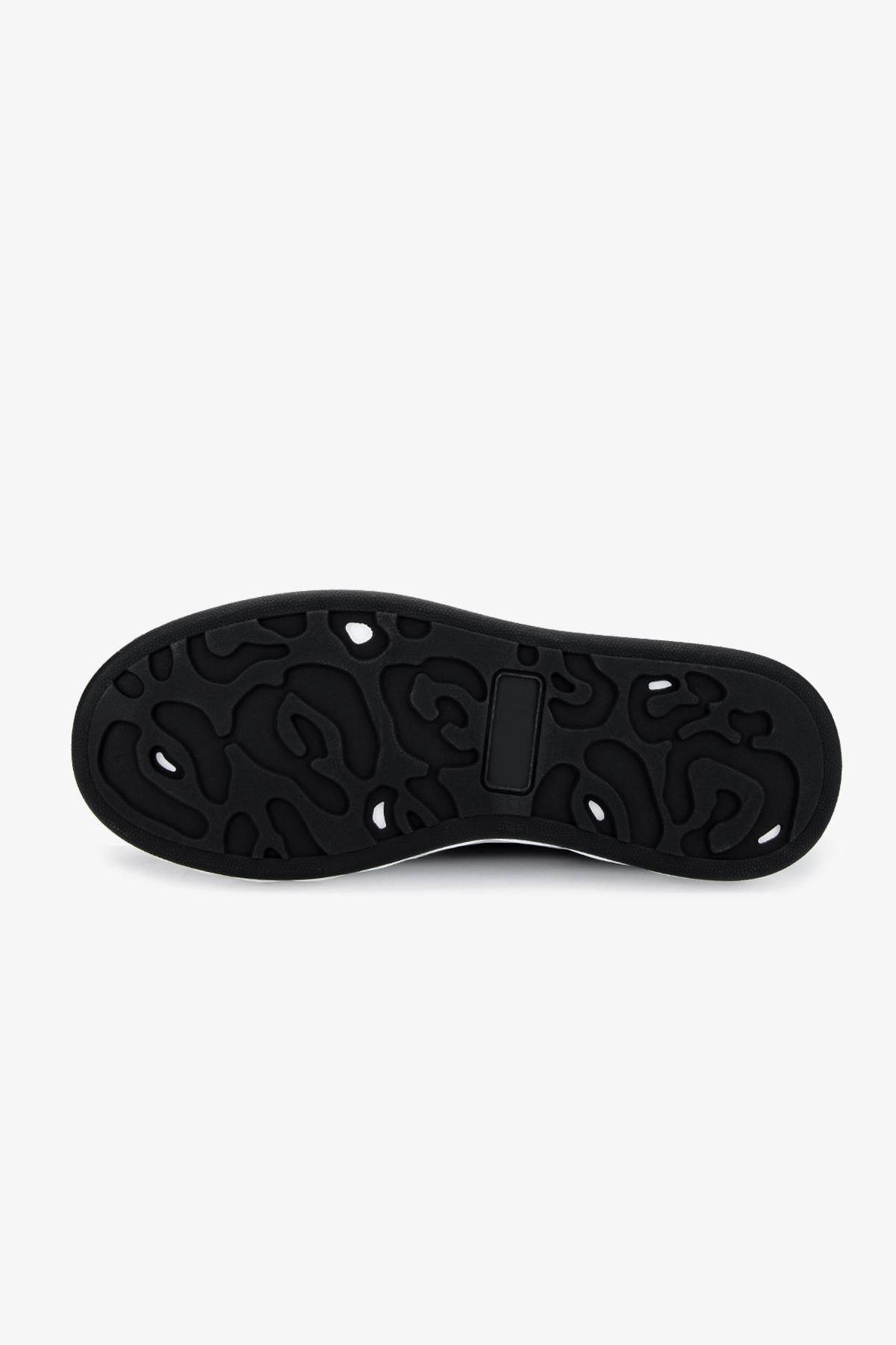 Valmenti Erkek Hakiki Deri Siyah Sneakers & Spor Ayakkabı