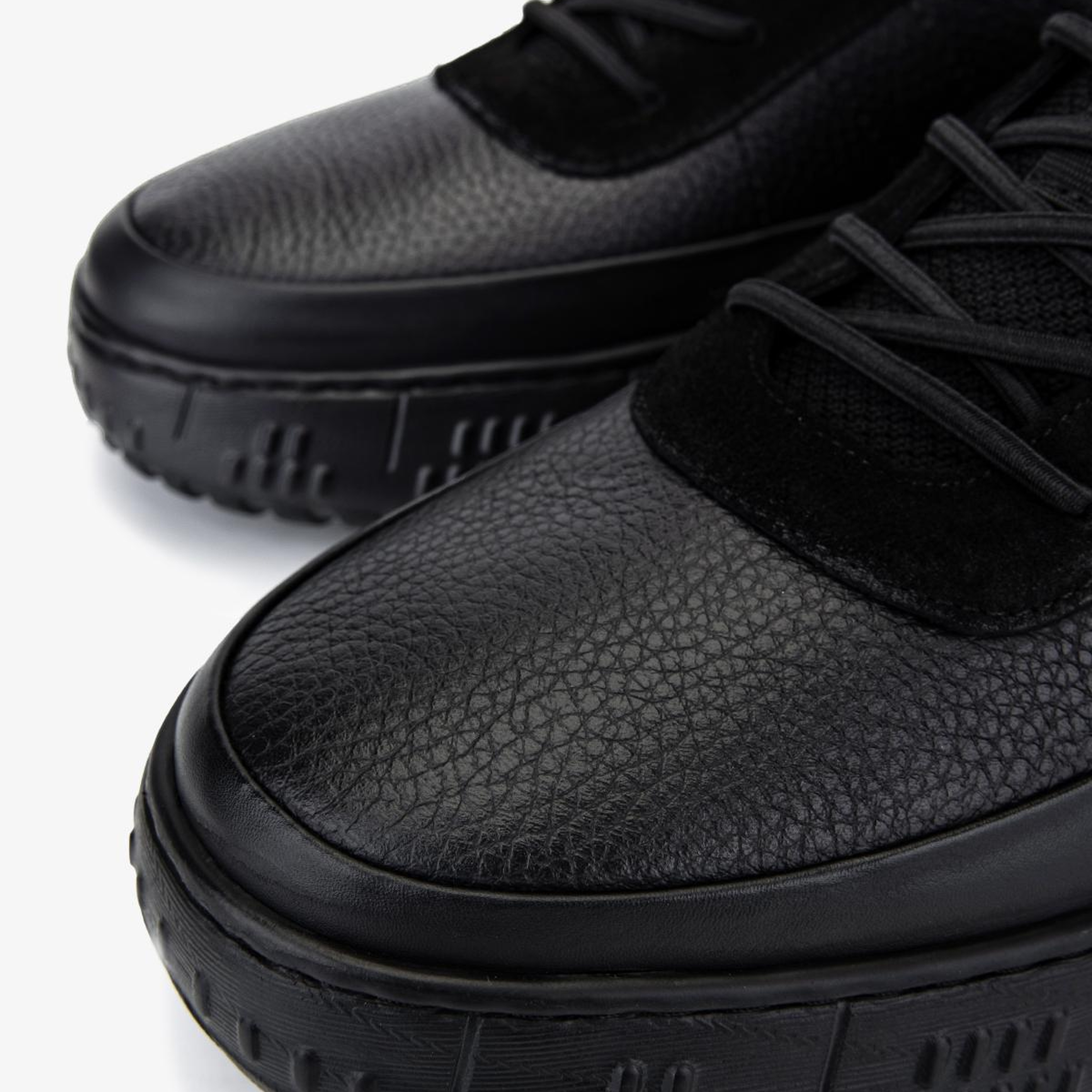 Valmenti Erkek Hakiki Deri Siyah Sneakers & Spor Ayakkabı