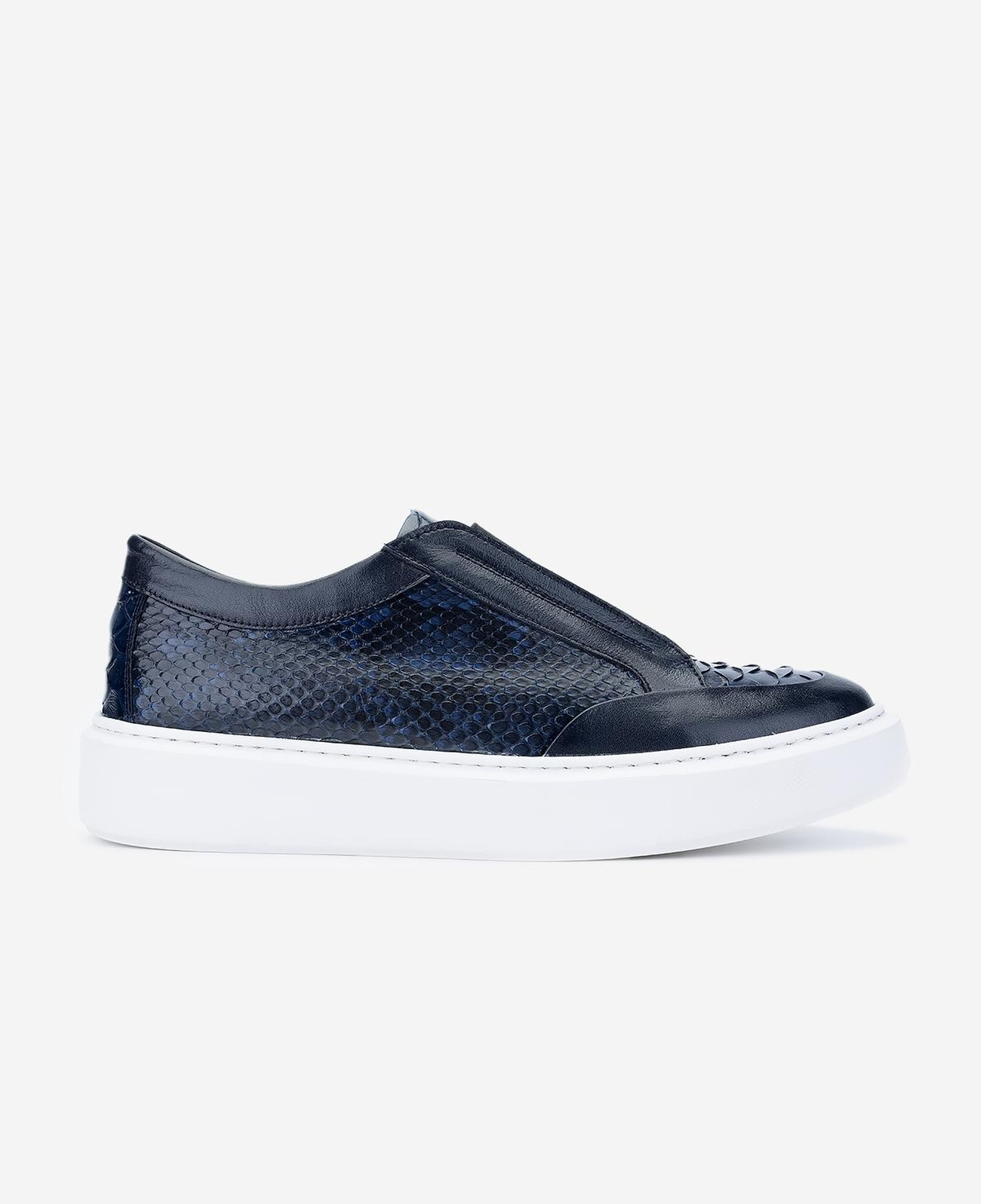 Valmenti Erkek Hakiki Deri Lacivert Sneakers & Spor Ayakkabı