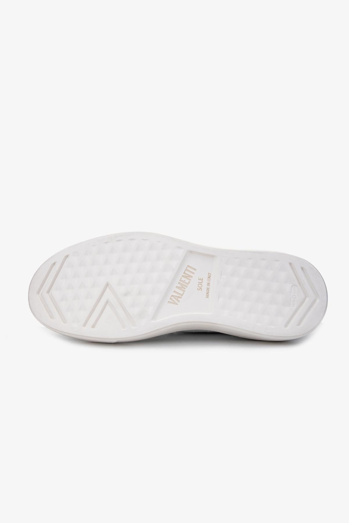 Valmenti Erkek Hakiki Deri Beyaz Sneakers & Spor Ayakkabı