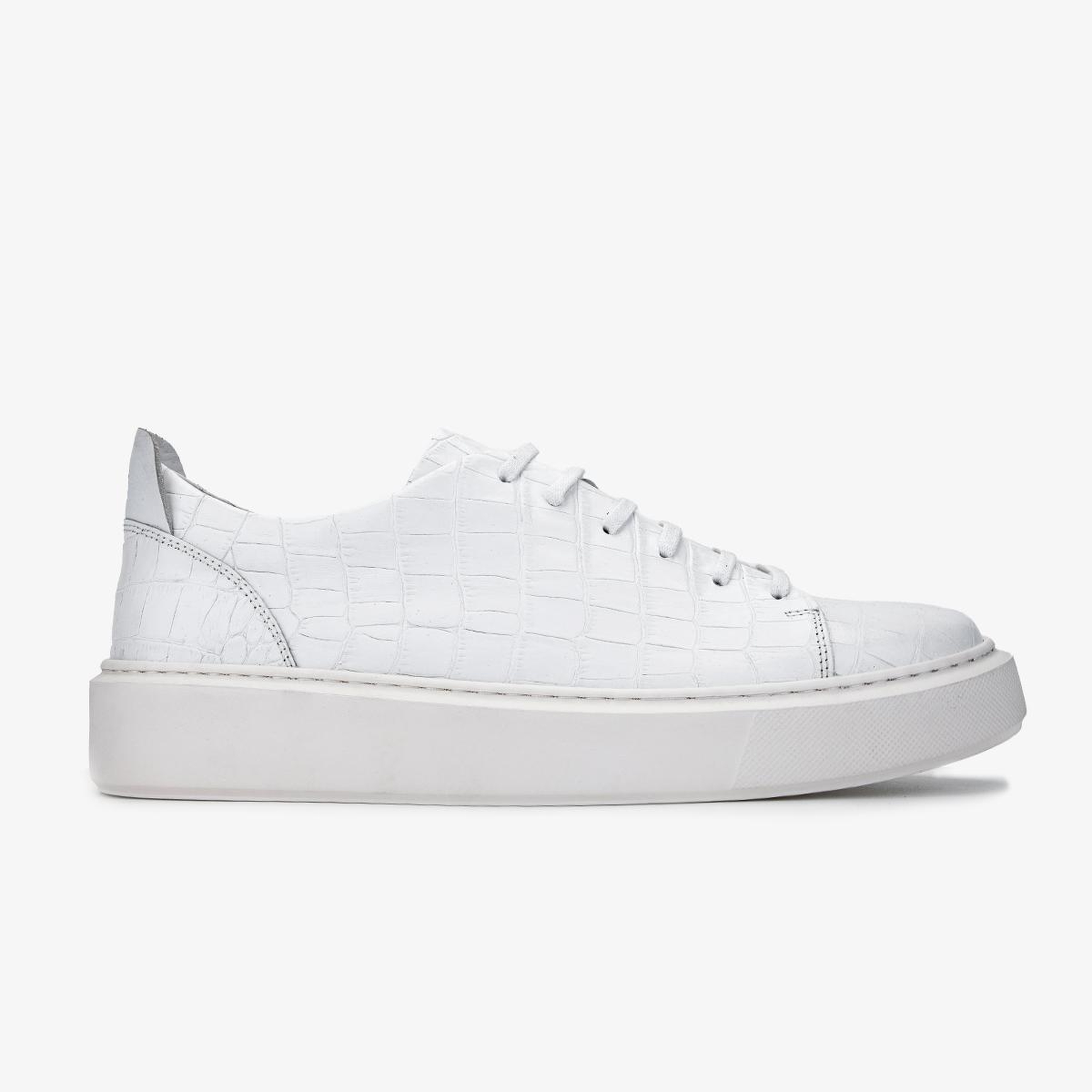 Valmenti Erkek Hakiki Deri Beyaz Sneakers & Spor Ayakkabı