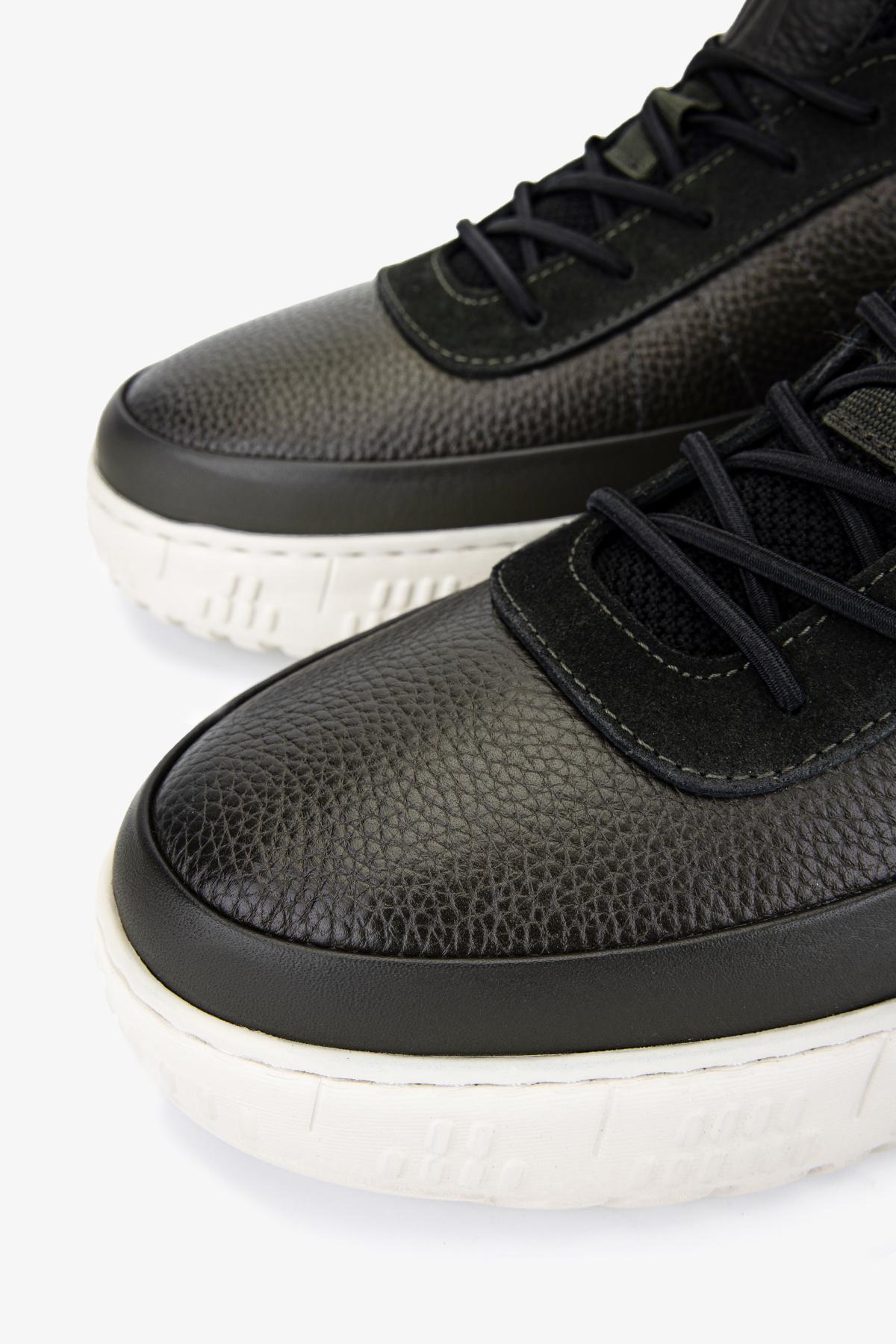 Valmenti Erkek Hakiki Deri Haki Sneakers & Spor Ayakkabı